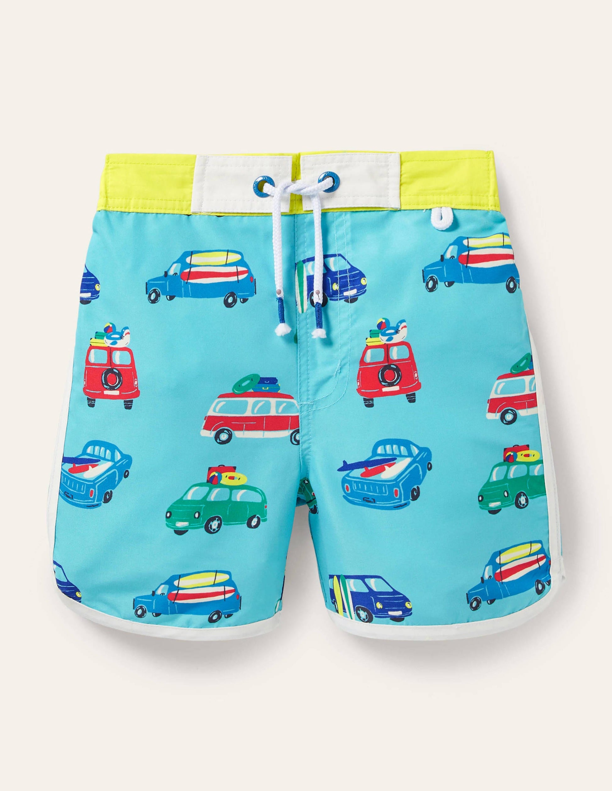 Surfshorts-Wasserblau, Surf-Vans-1