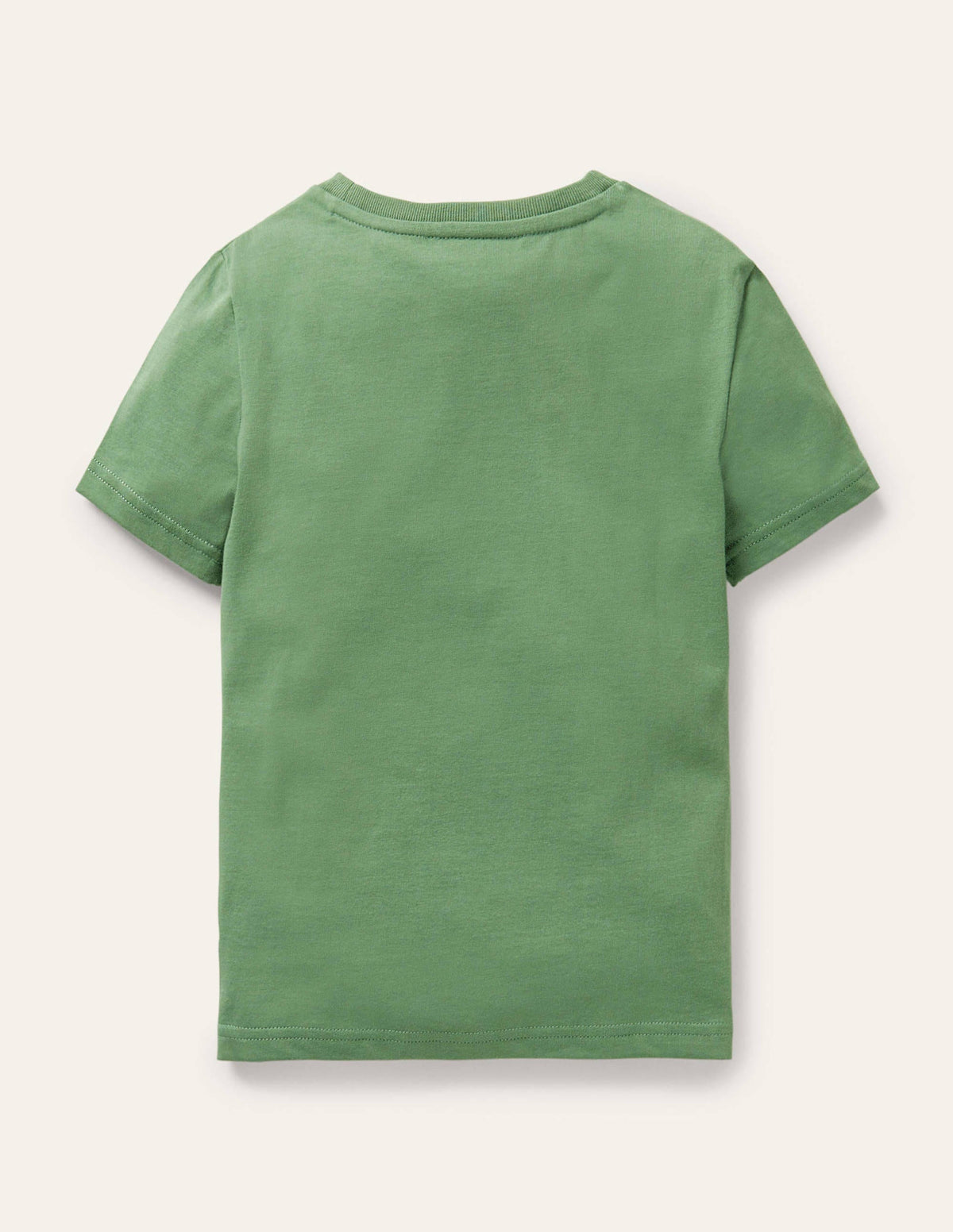 T-Shirt mit Gittermotiv-Rosmaringrün, Hühner-2