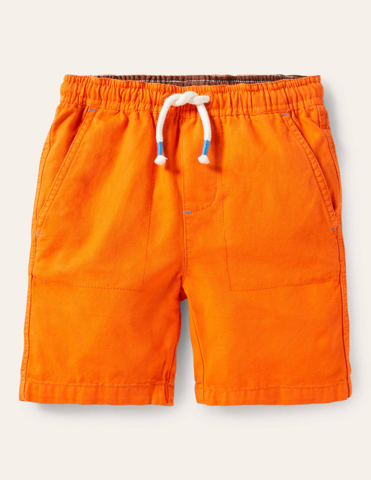 Shorts zum Hineinschlüpfen mit Kordelzug-Mandarinenorange - Image 1