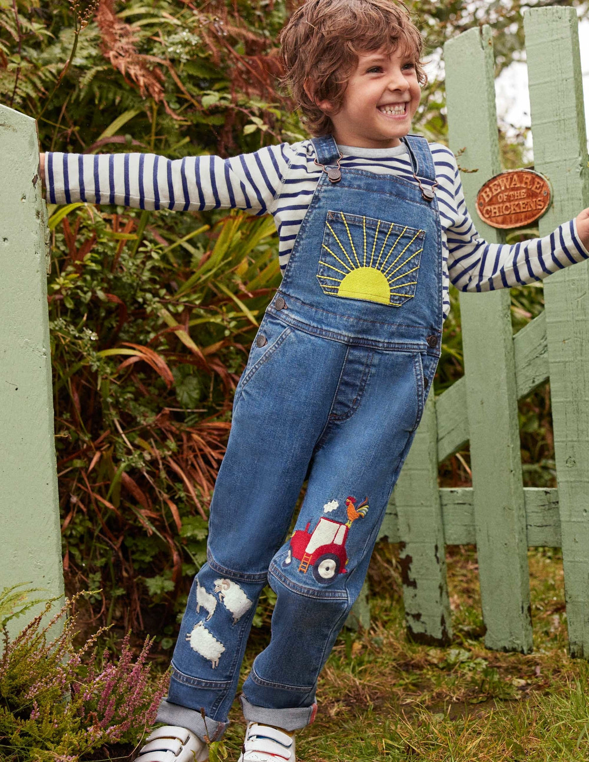 Fun Dungarees-Dark Vintage Weather - Image 2