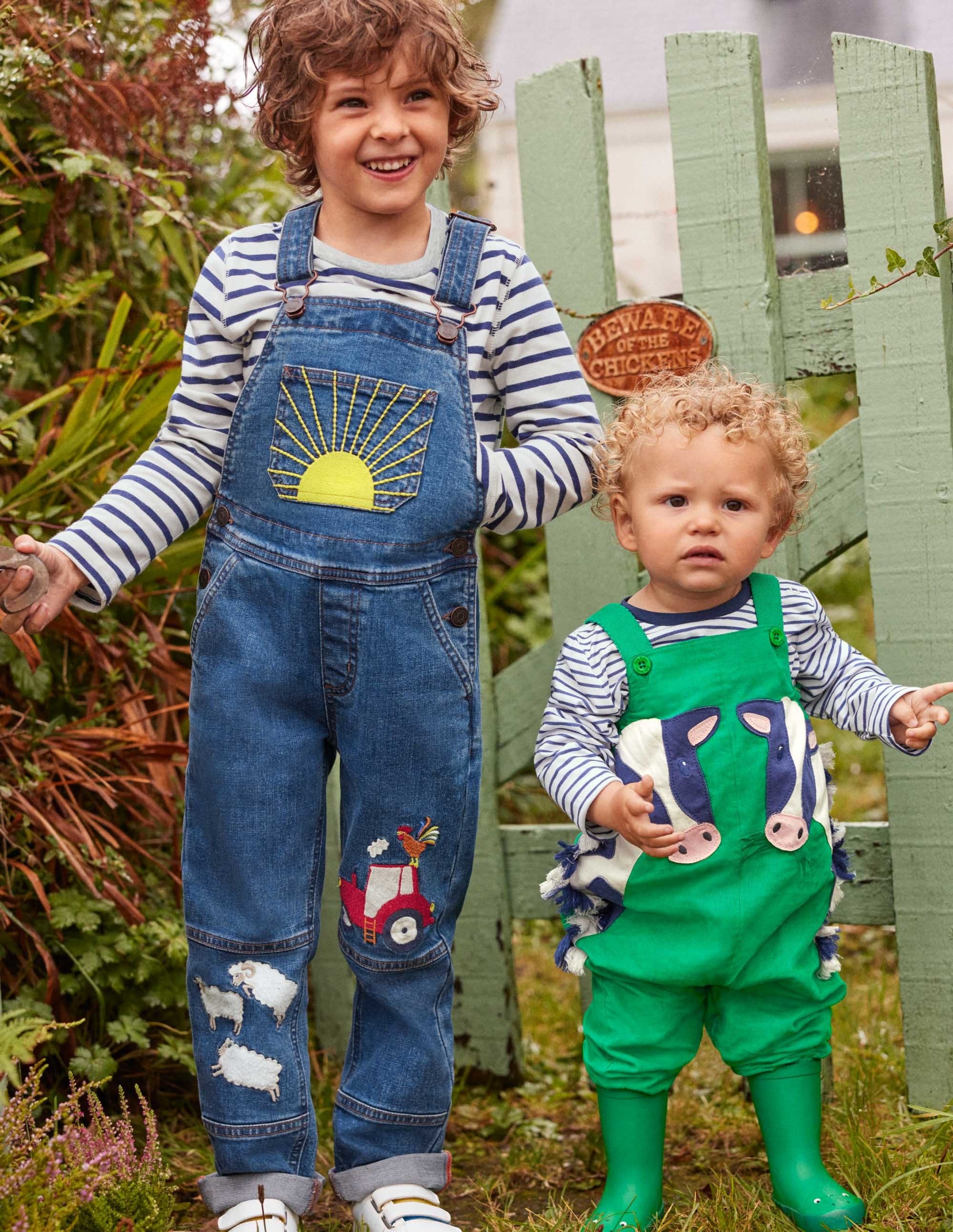 Fun Dungarees-Dark Vintage Weather - Image 7