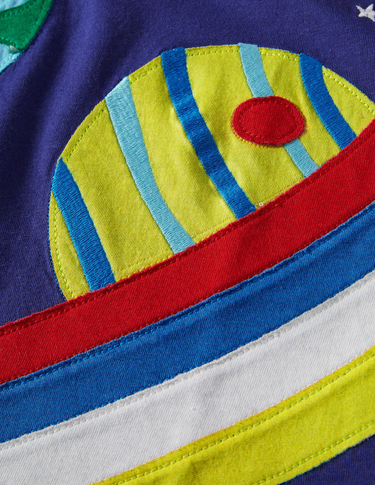 T-shirt à appliqué zippé-Espace bleu tribord - Image 3