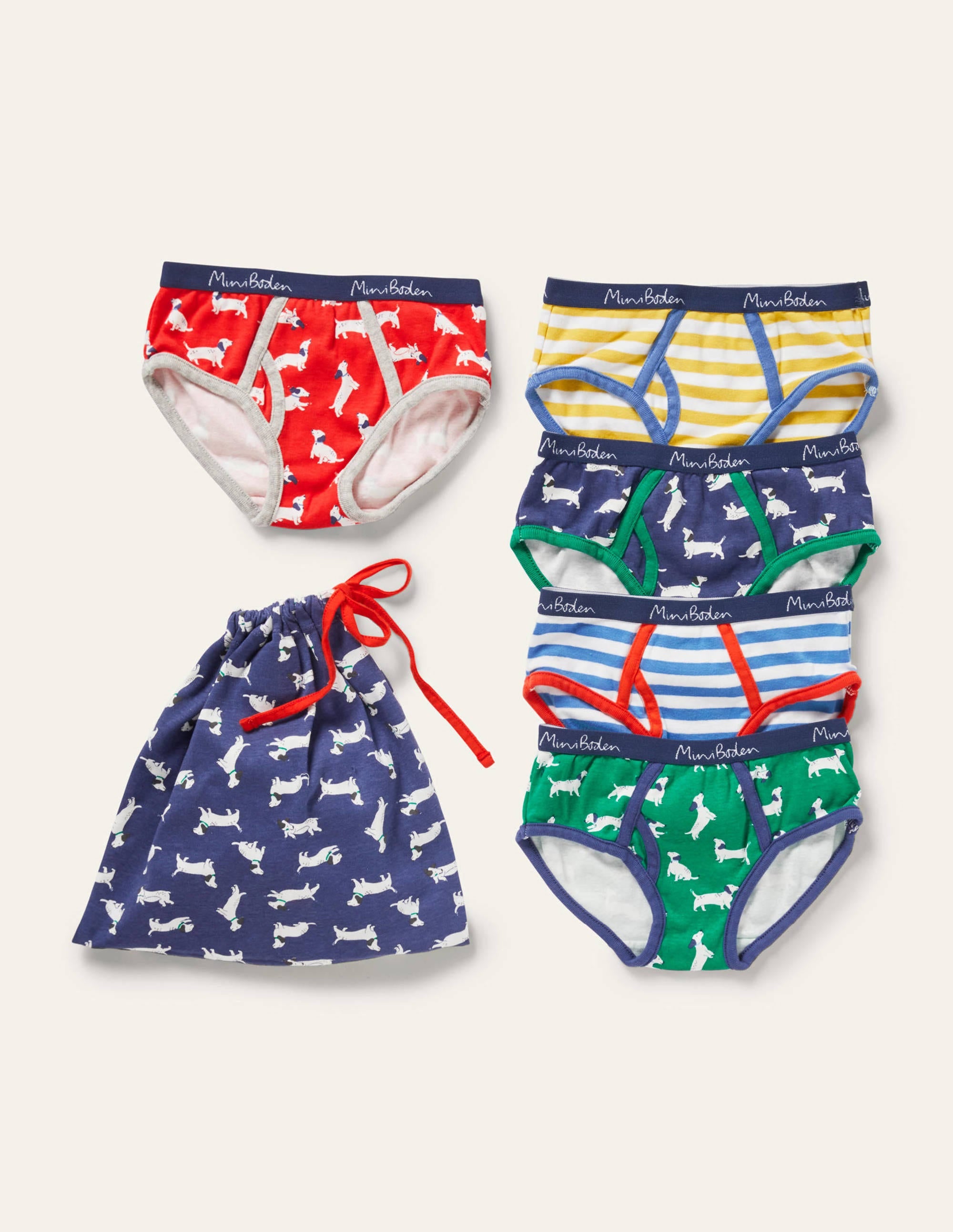 Unterhosen im 5er-Pack-Dackel - Image 1