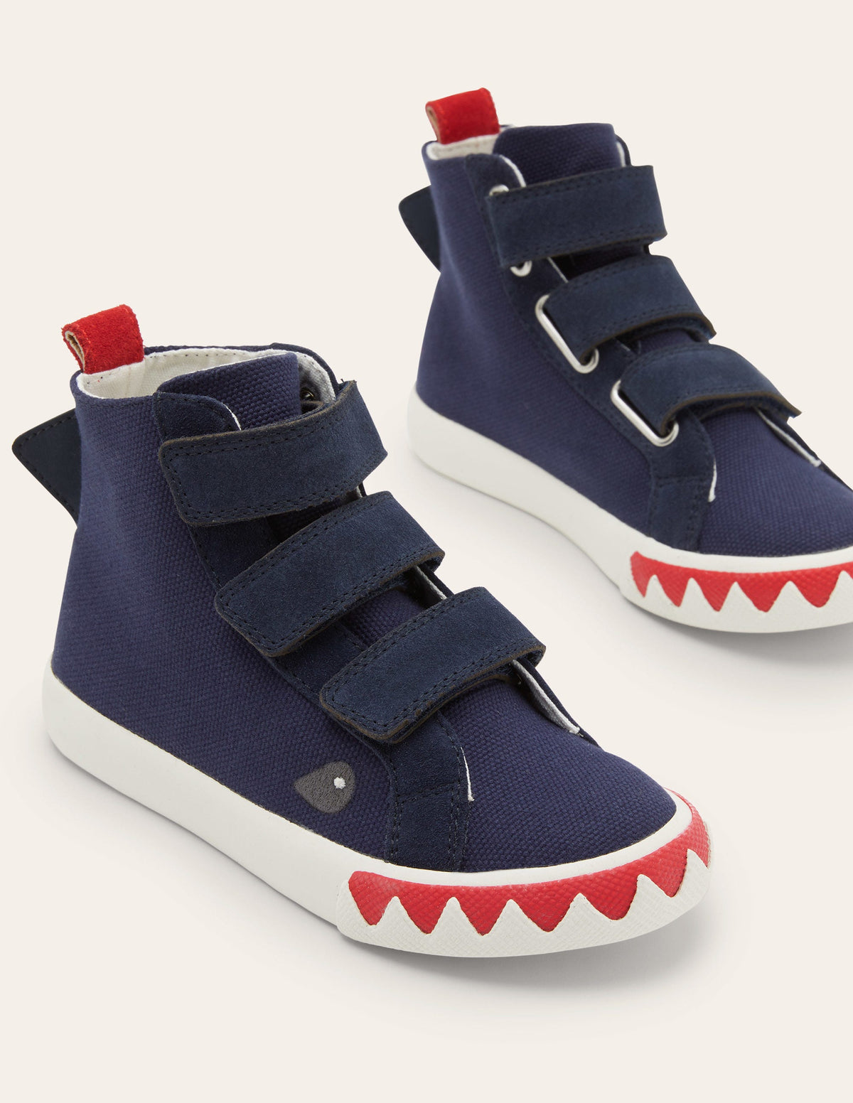Hochgeschnittene Schuhe-Schuluniform-Navy - Image 1