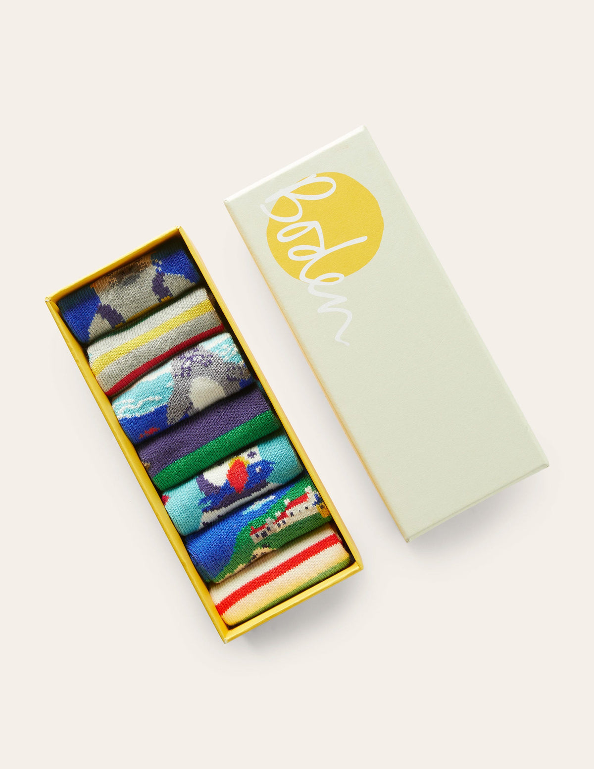 7 paires de chaussettes (bébé garçon)-Copains aquatiques bleus-2