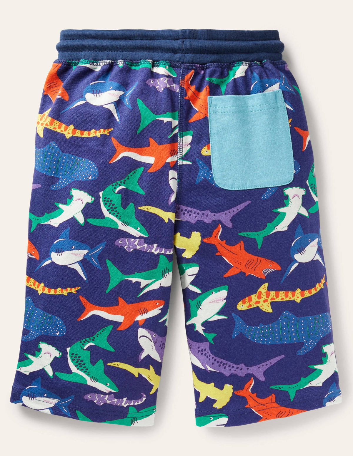 Jersey Baggies-Starboard Blue Multi Sharks-2