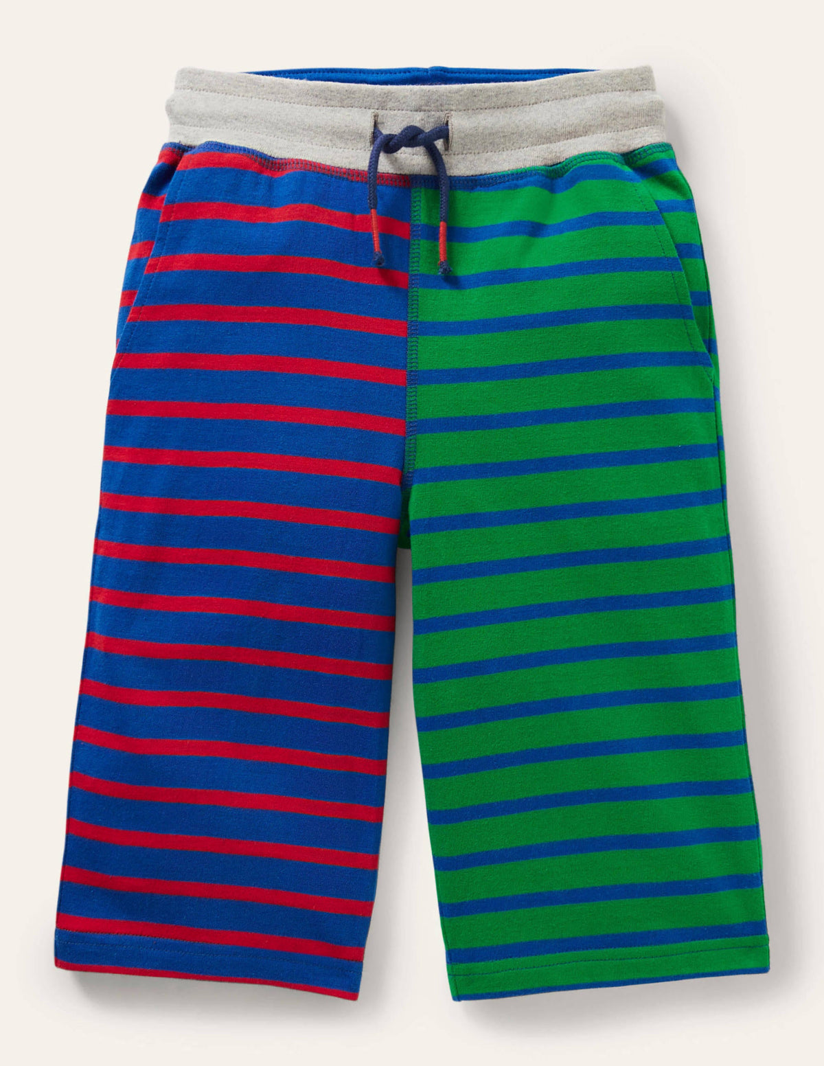 Jersey-Baggyhose-Grün/Blau, Mustermix - Image 1