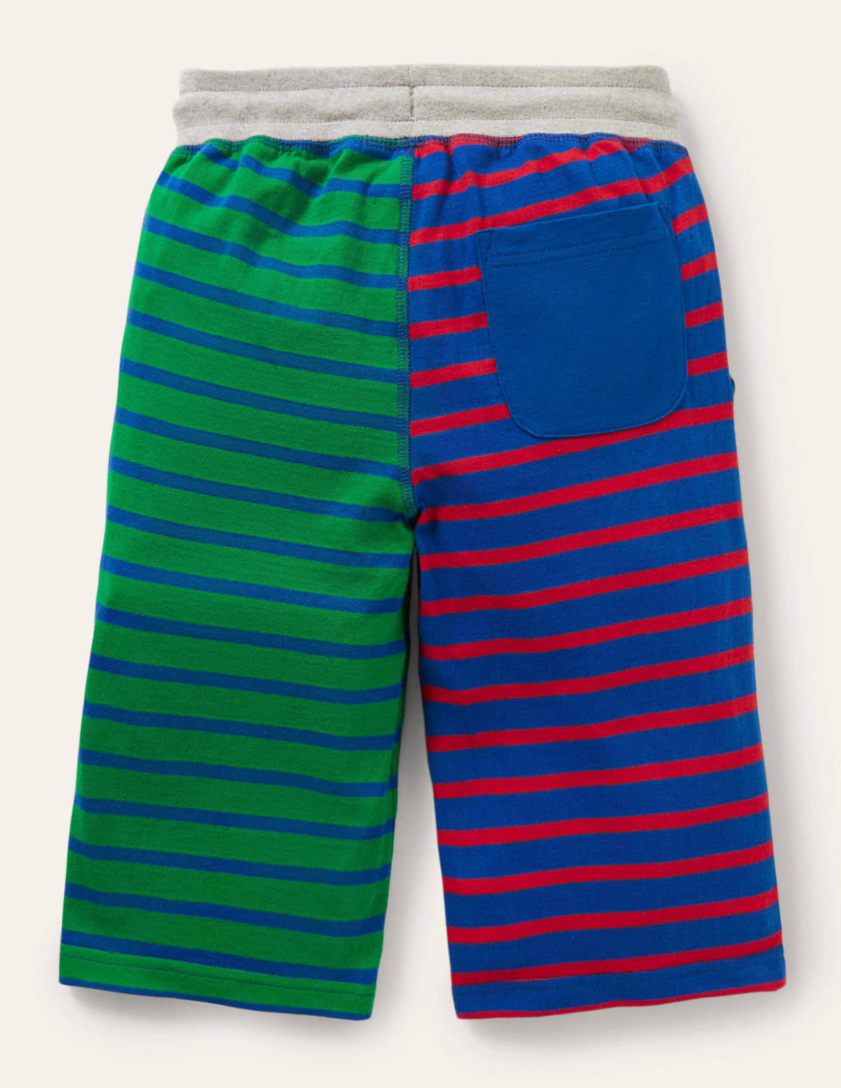 Jersey-Baggyhose-Grün/Blau, Mustermix - Image 2