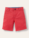 Chino-Shorts-Cherrytomatenrot