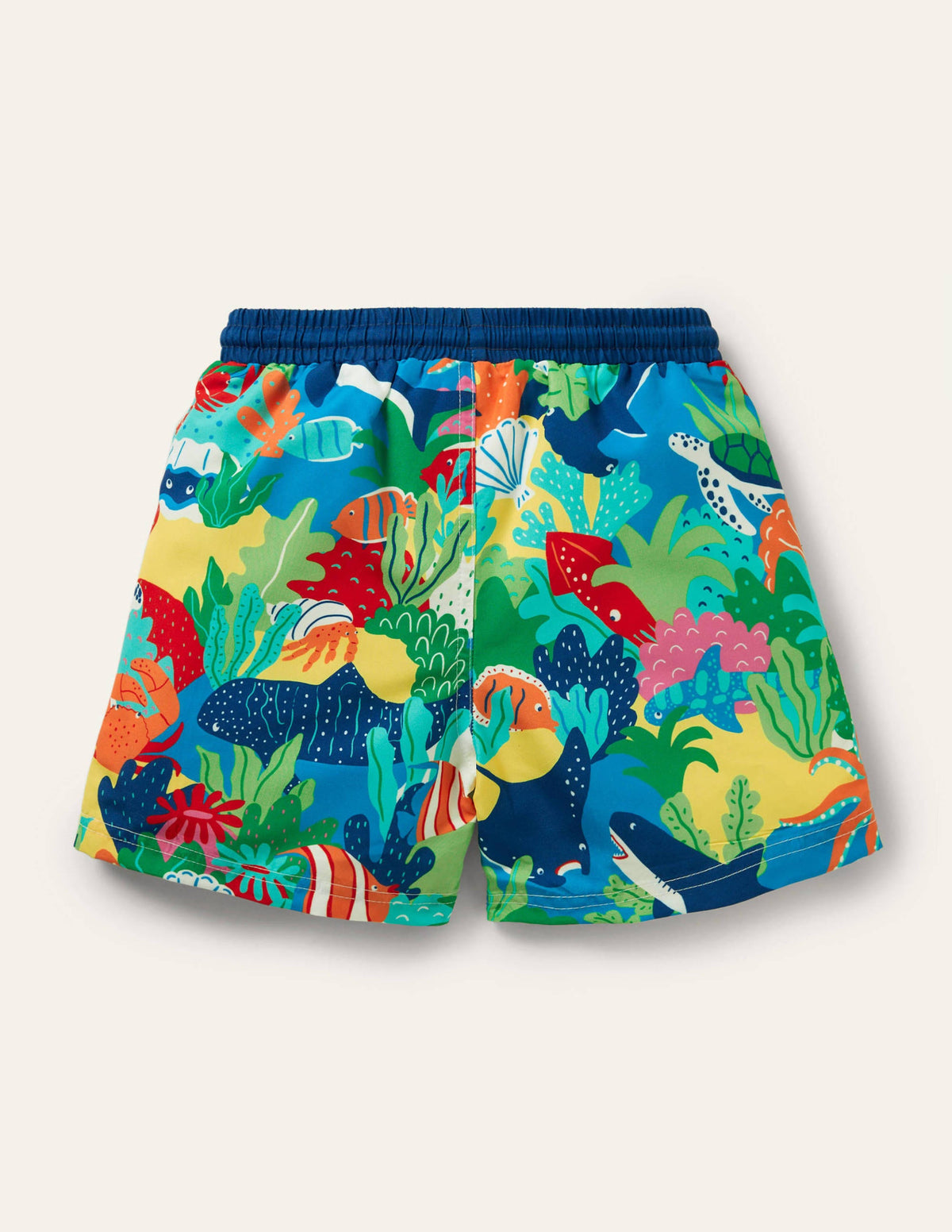 Gemusterte Badeshorts-Bunt/Regenbogenfarben, Riffszene - Image 2