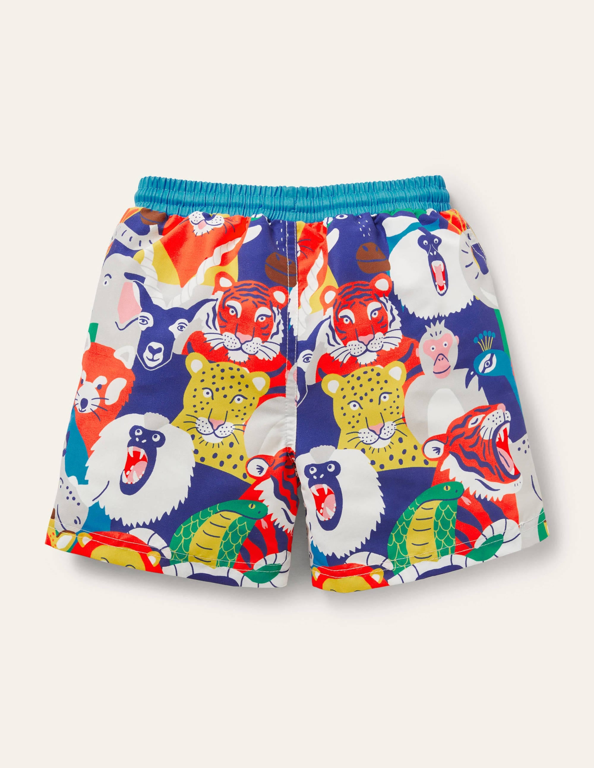 Gemusterte Badeshorts-Bunt, Wilder Dschungel - Image 2