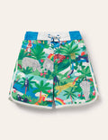 Surf Shorts-Multi Swim Jungle Scene
