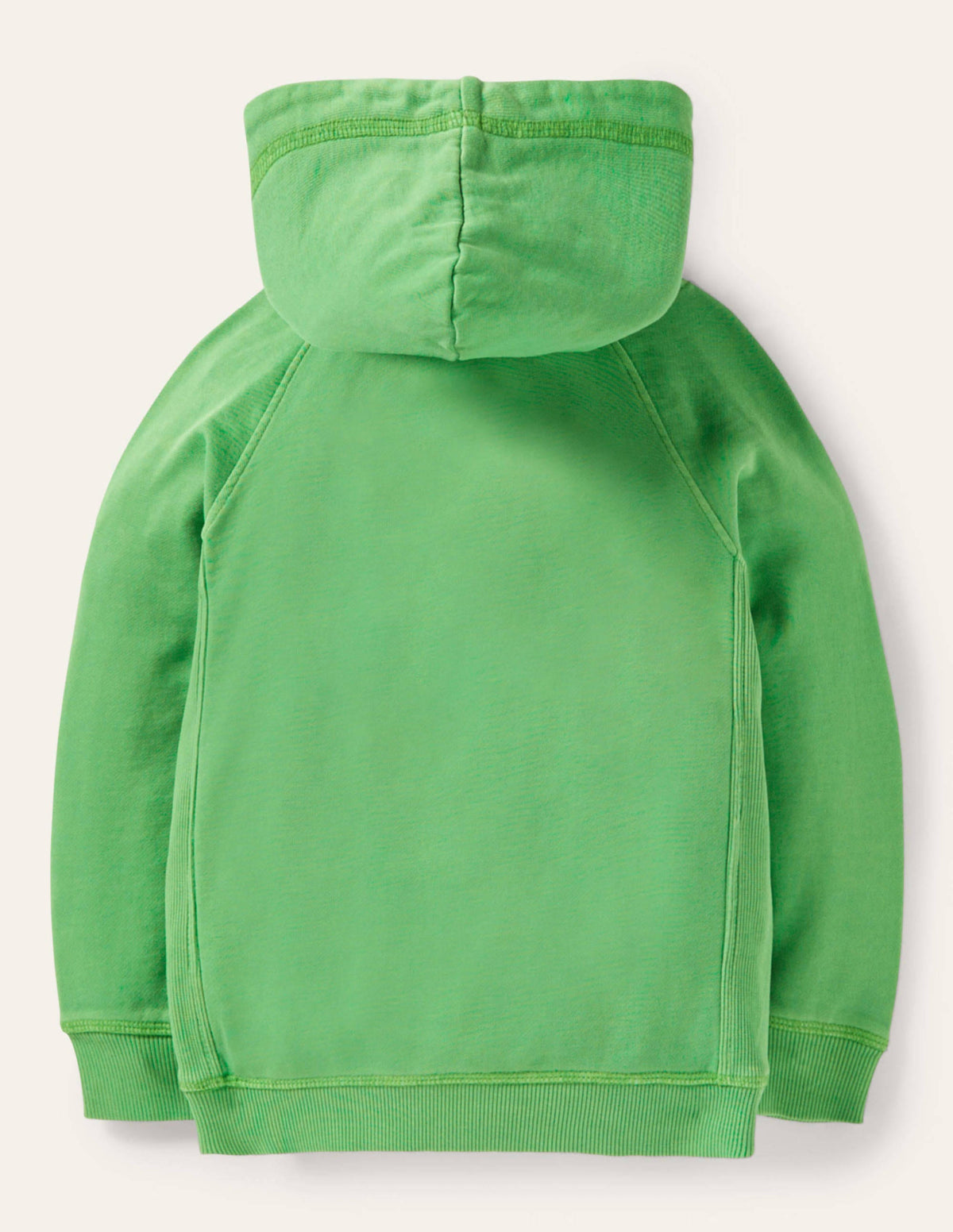Sweat à capuche teint en pièce-Vert iguane - Image 2