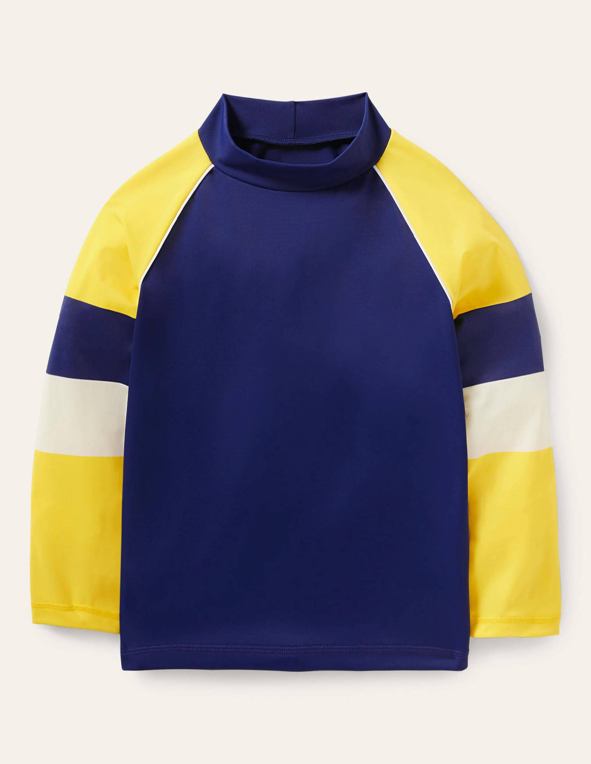 Badeshirt-Schuluniform-Navy/Gelb - Image 1