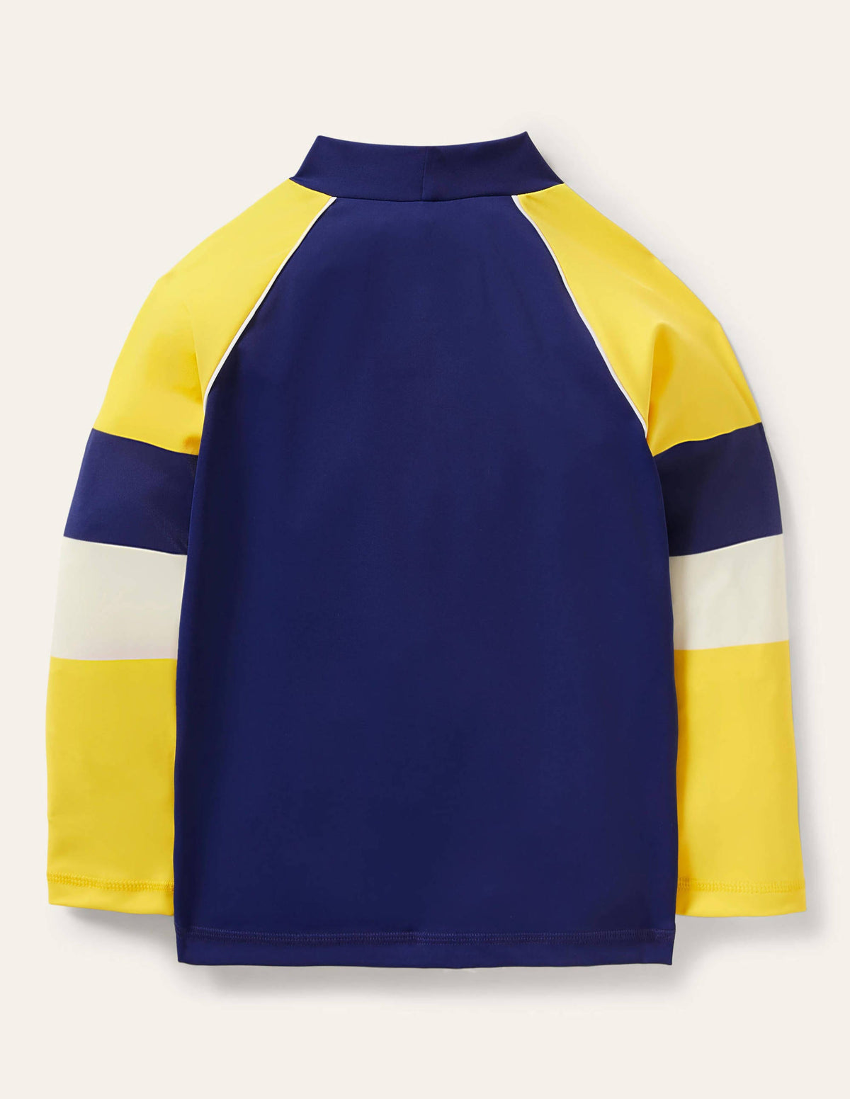 Badeshirt-Schuluniform-Navy/Gelb-2