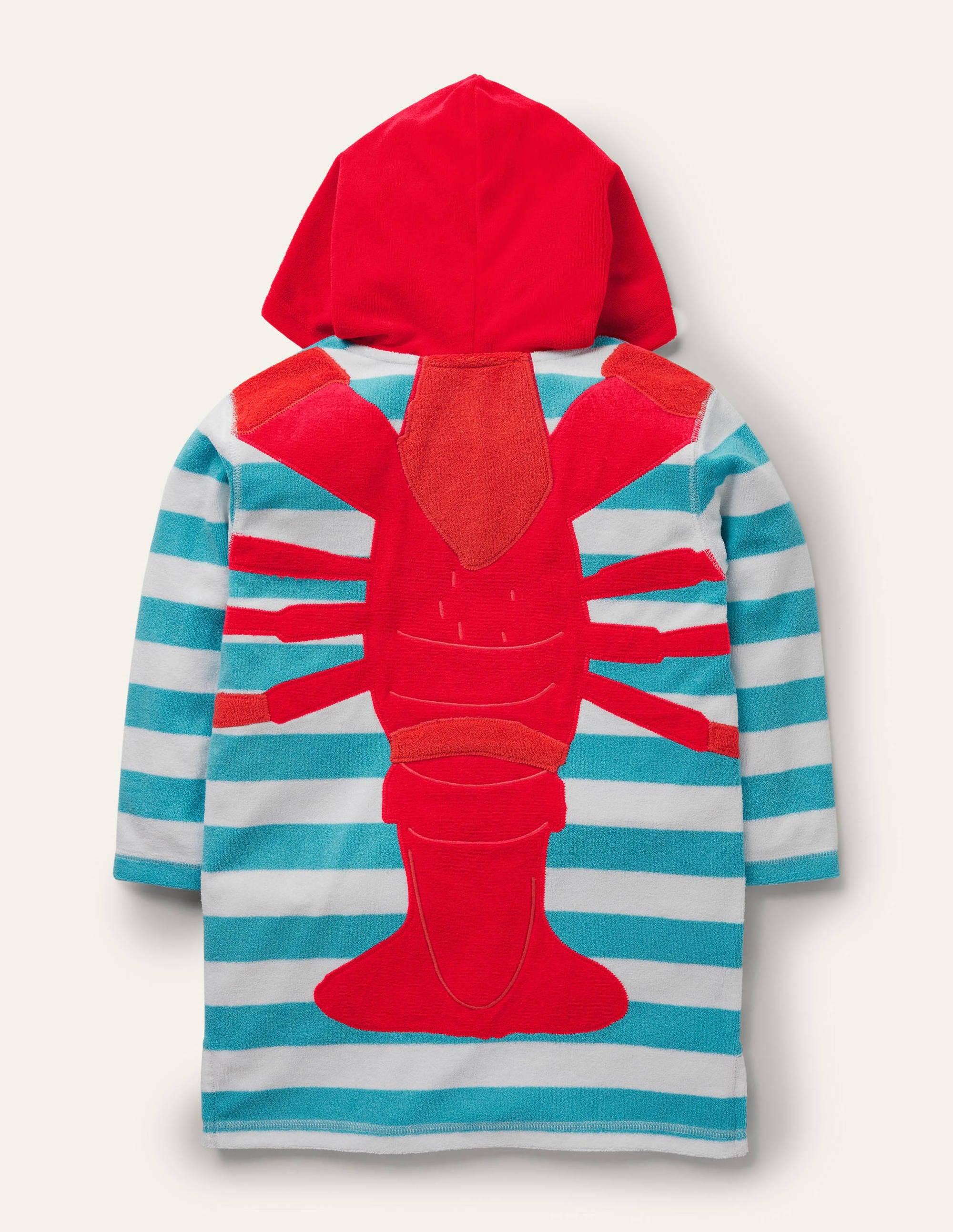 Poncho en éponge-Homard bleu aigue-marine - Image 2