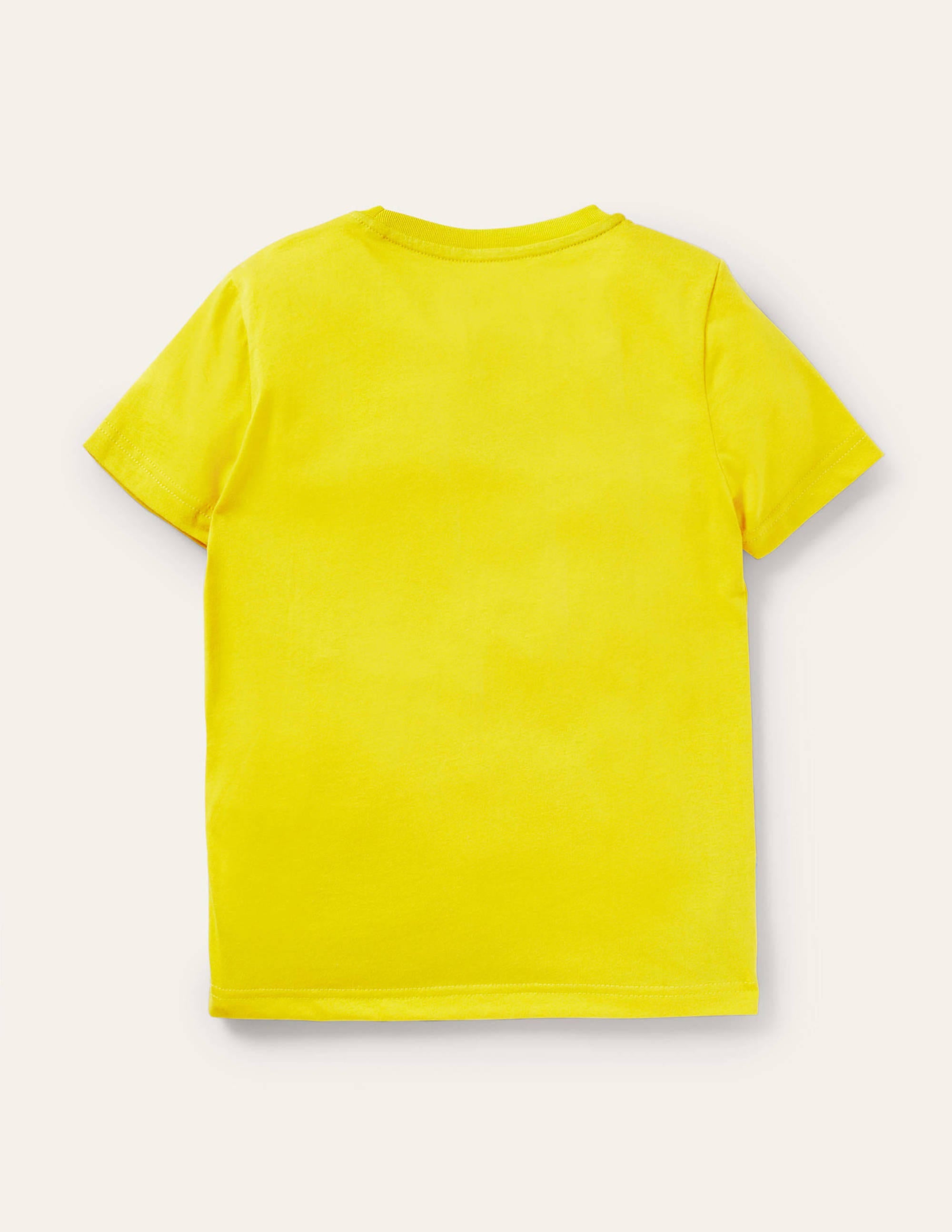 T-Shirt mit Unterwassermotiv-Sonnenblumengelb, Mantarochen - Image 2