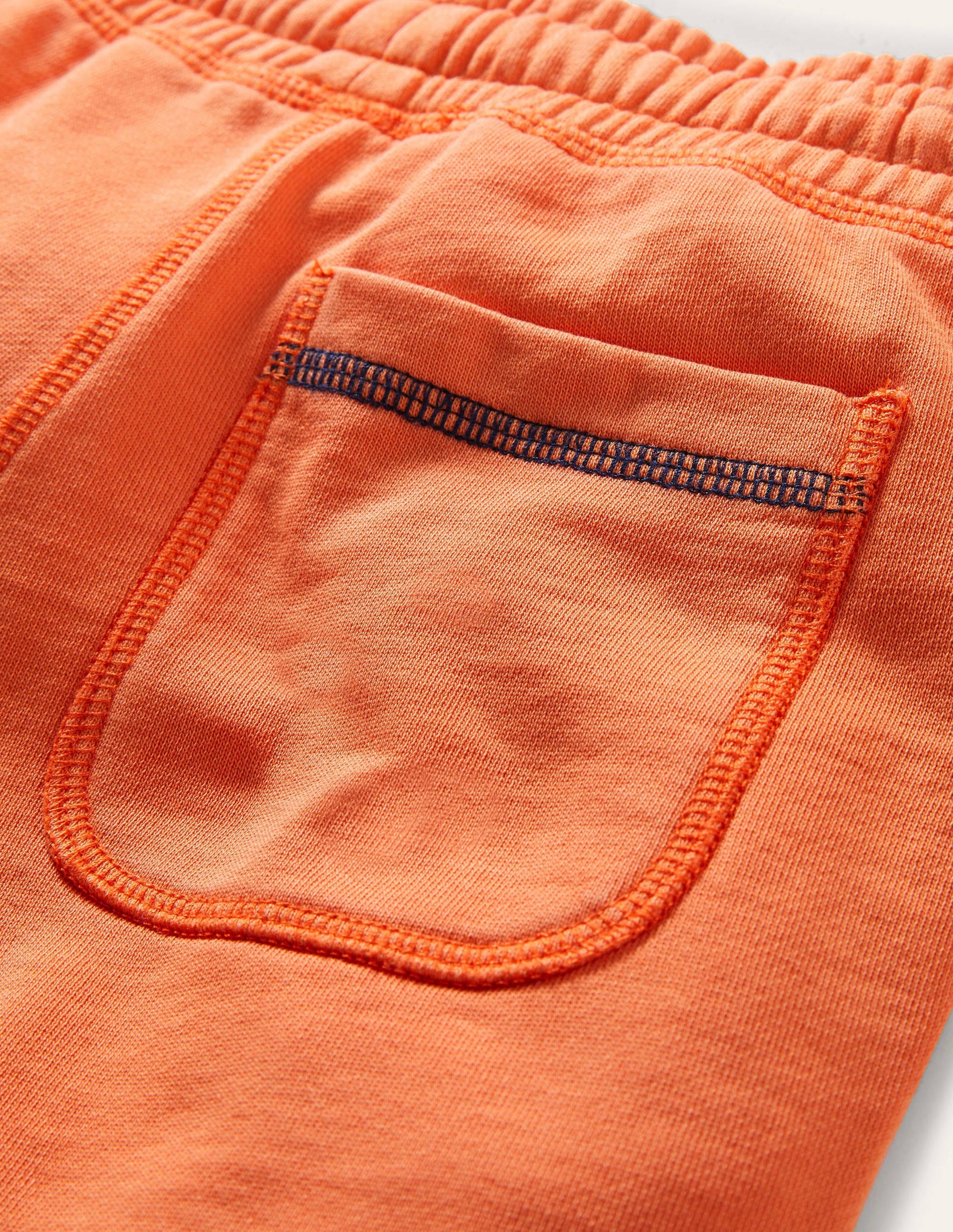 Garment-dyed Sweatshorts-Satsuma Orange-3