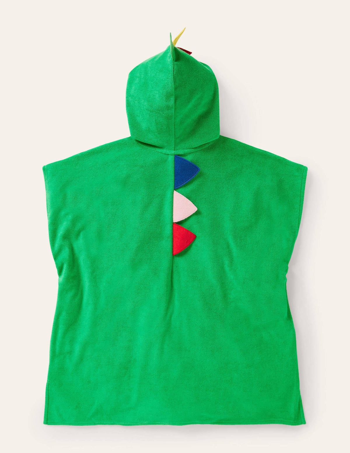 Origineller Frottee-Poncho-Paprikagrün, Drache-2