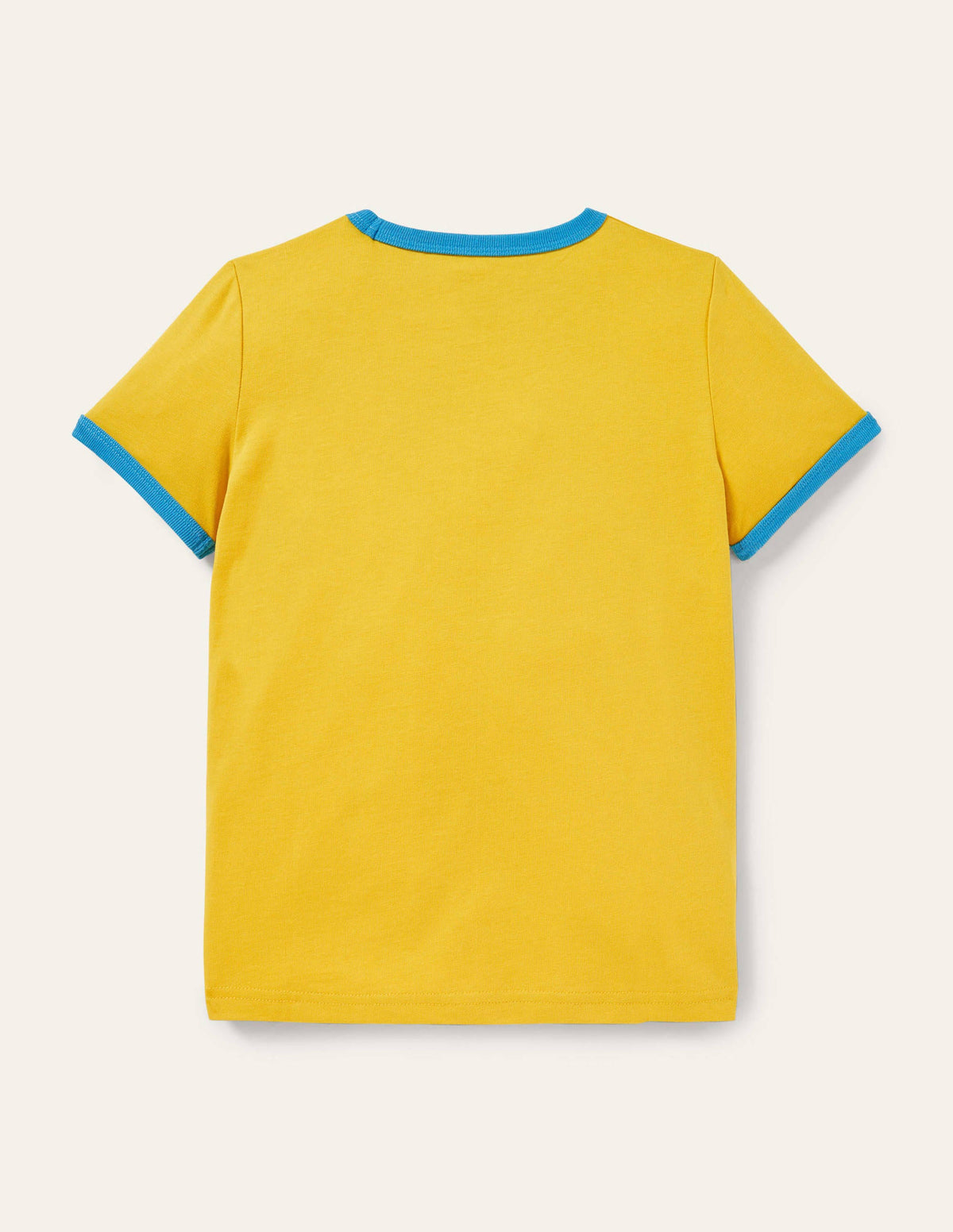 T-Shirt mit Bündchen und spannenden Fakten-Narzissengelb, Spinne-2