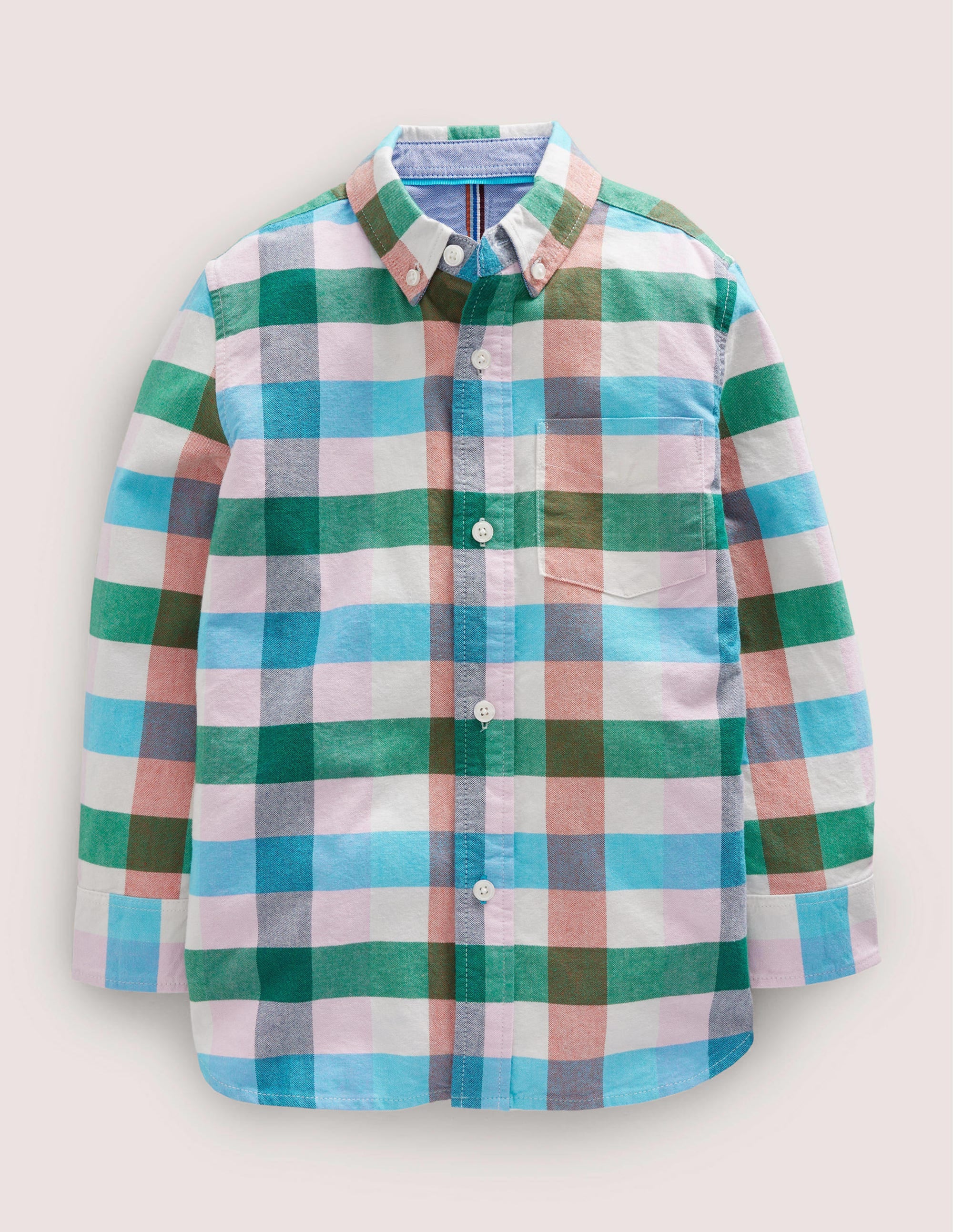 Oxford Shirt-Bonbon / Periwinkle - Image 1