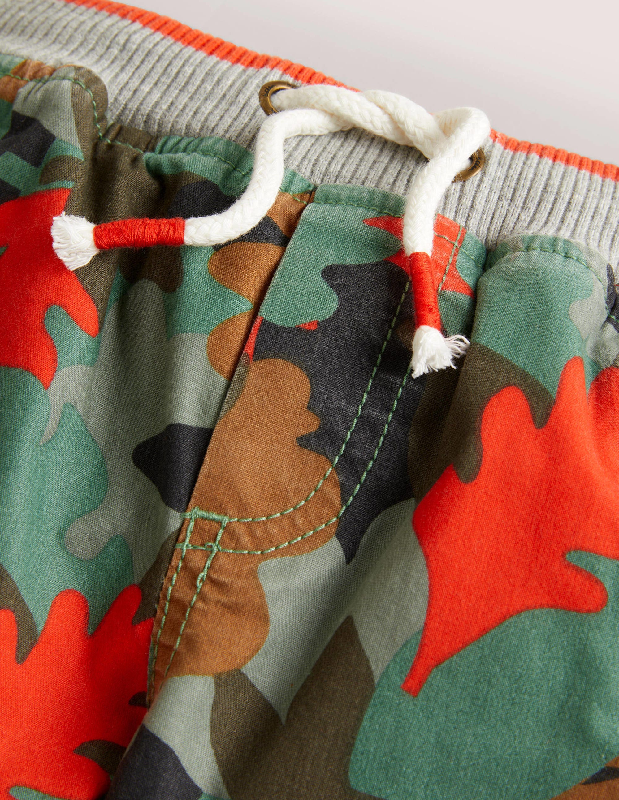Pantalon cargo doublé cosy-Camouflage feuille d'automne romarin - Image 3