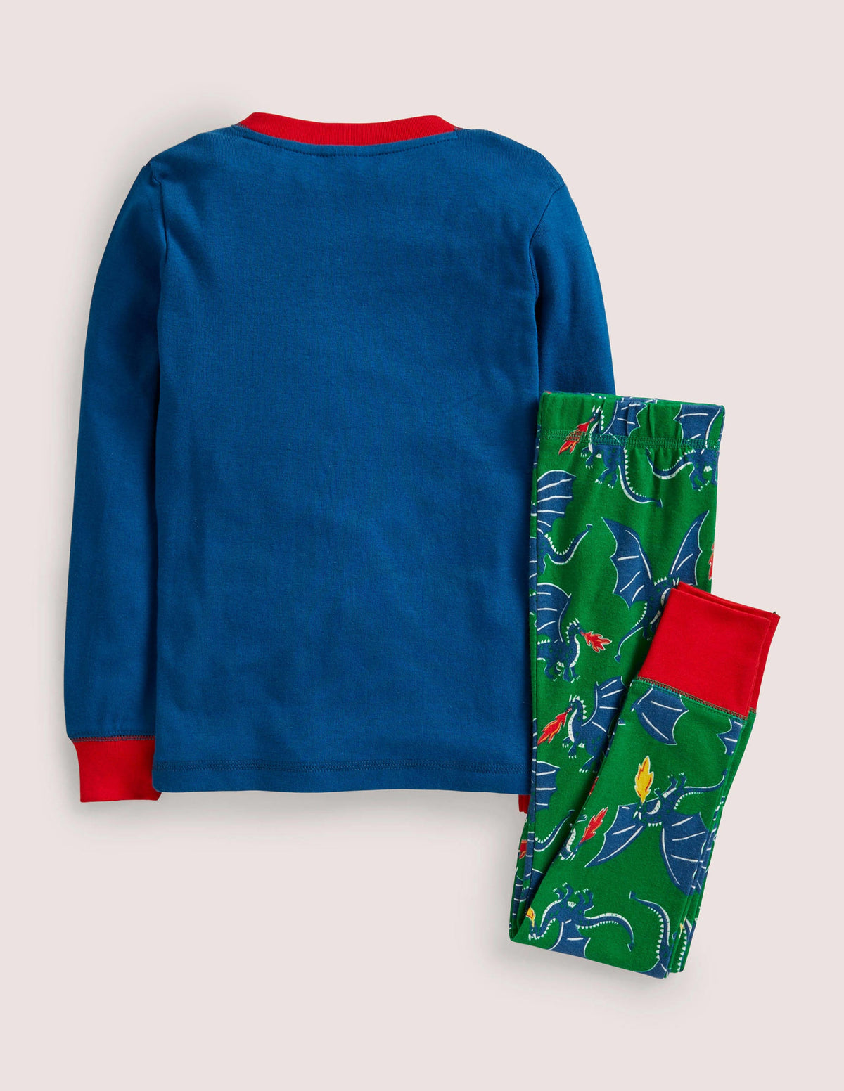 Pyjama phosphorescent douillet-Dragon bleu baltique - Image 2
