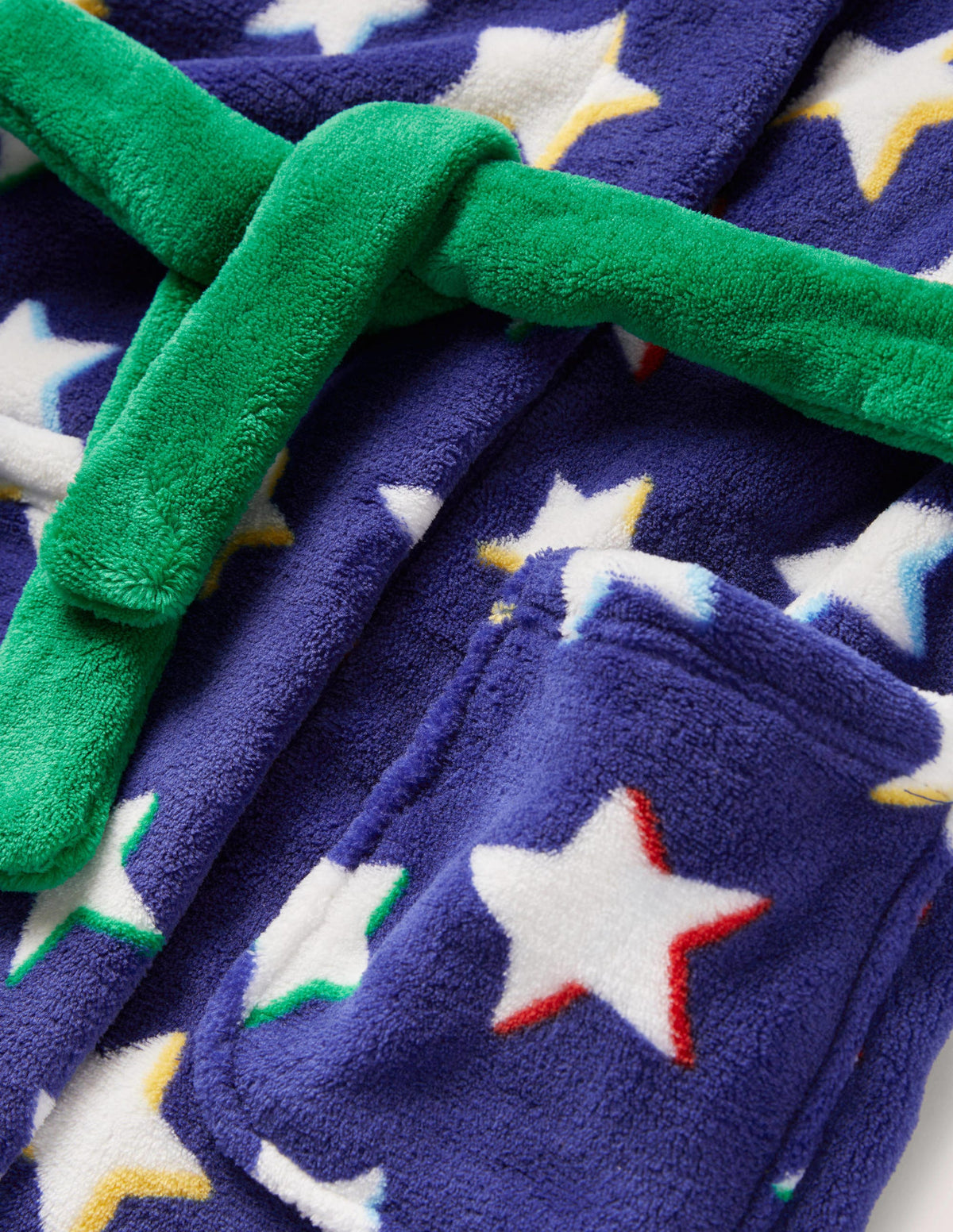 Robe de chambre cosy-Étoile ombrée multi bleu tribord-3