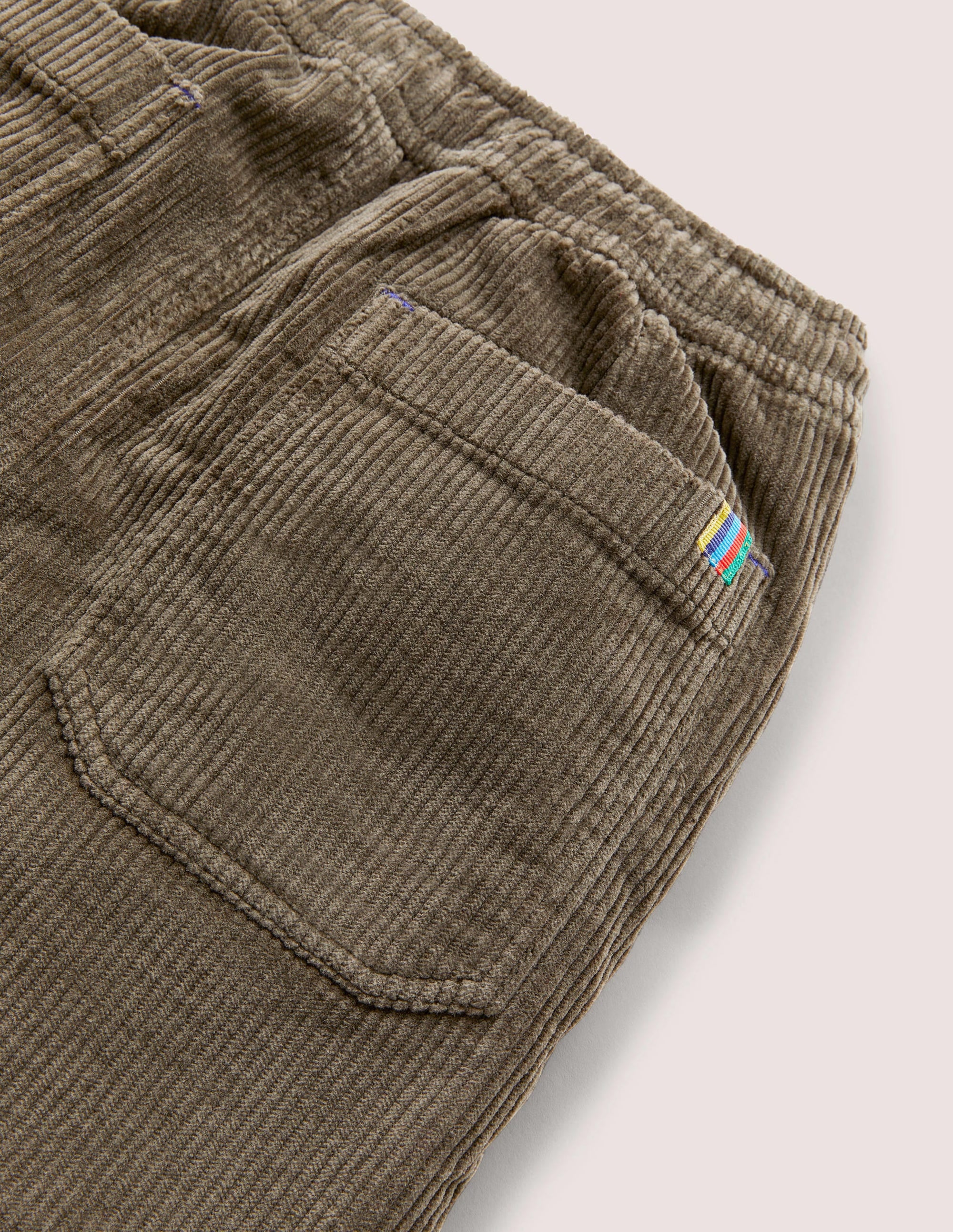 Gefütterte Cordhose-Khakigrün, Cord - Image 3