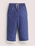 Gefütterte Cordhose-Segelblau