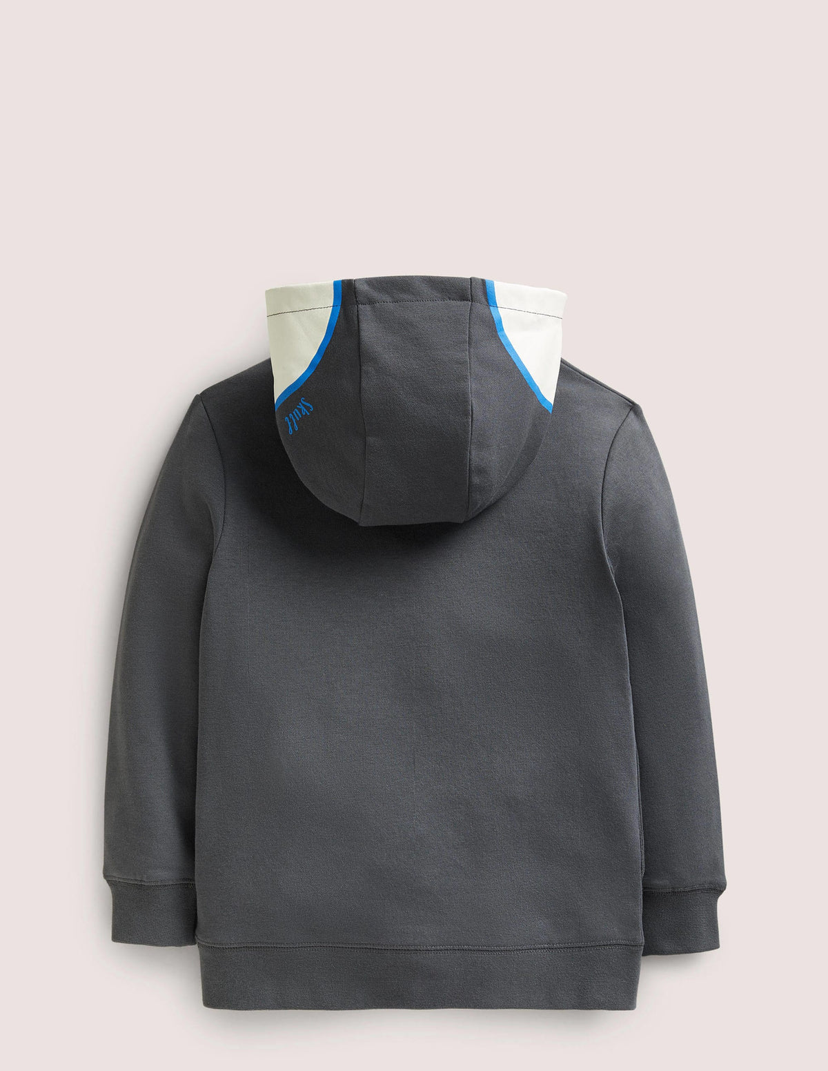 Halloween Glow Skeleton Hoodie-Smoke Grey Glowing Skeleton-2