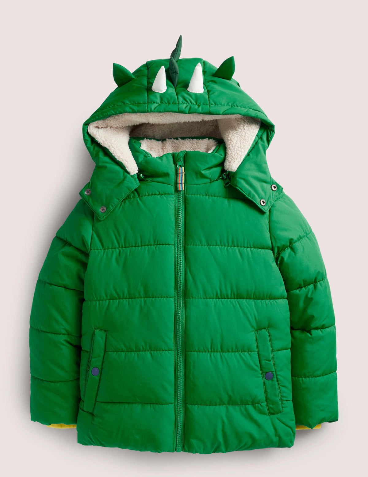 Fröhliche wattierte Jacke-Schottengrün, Drache - Image 1
