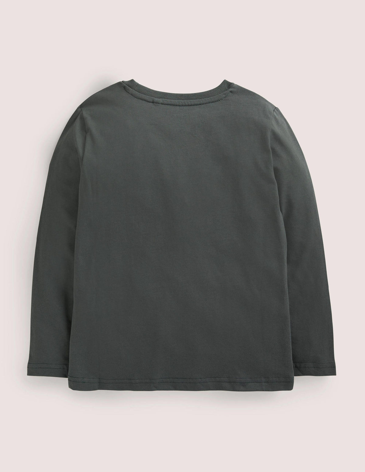 Glowing Festive T-shirt-Charcoal Grey Moon-2