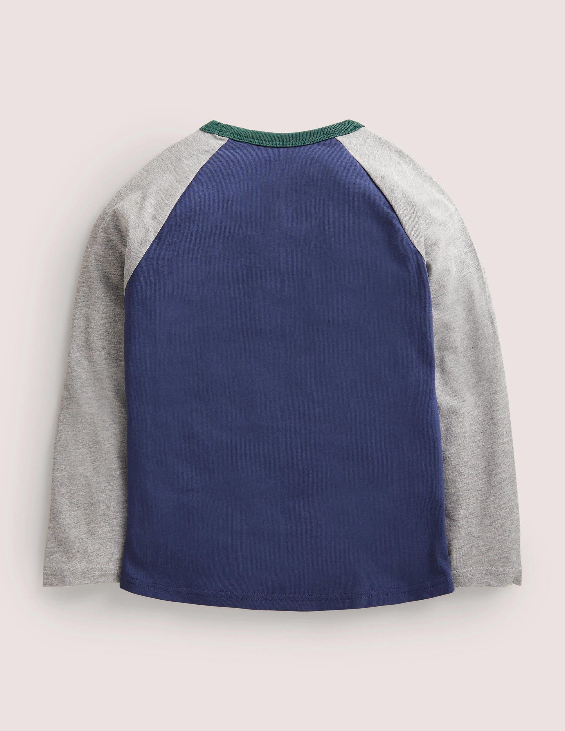Festliches Raglan-Oberteil-Schuluniform-Navy, Rockiges Rotkehlchen-2