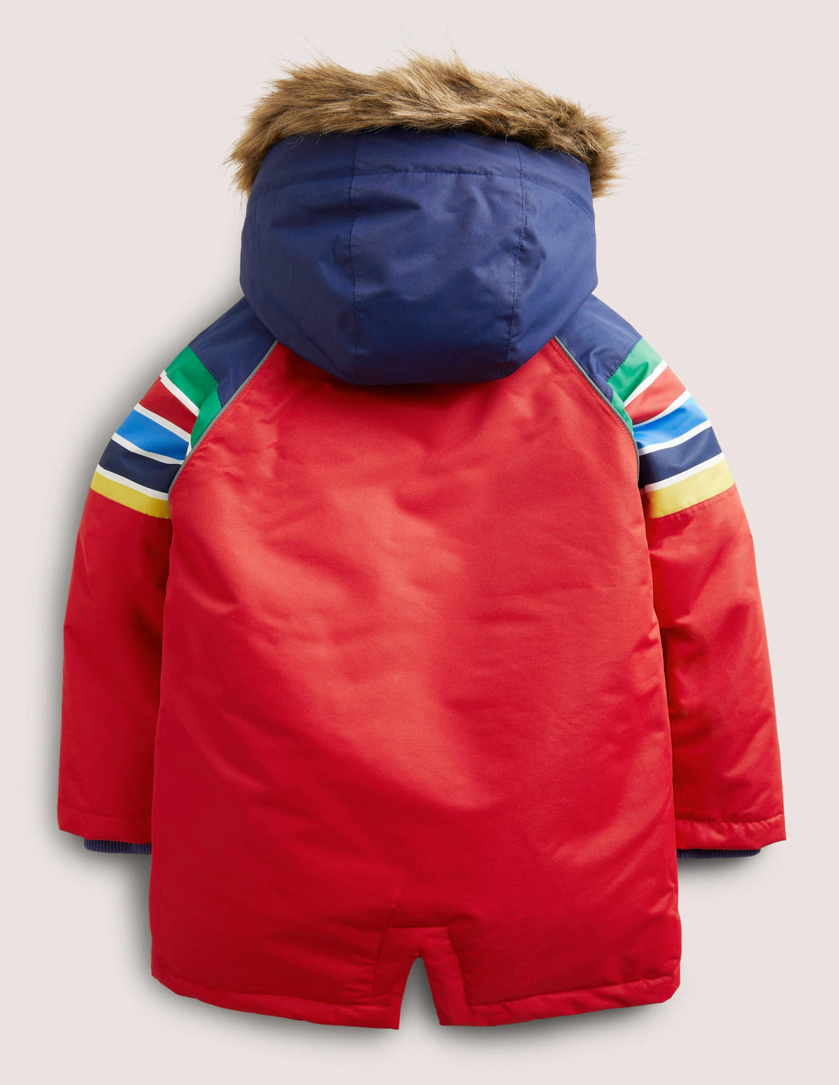 Red Rainbow 4-in-1 Waterproof Parka-Arc-en-ciel rouge rockabilly - Image 2
