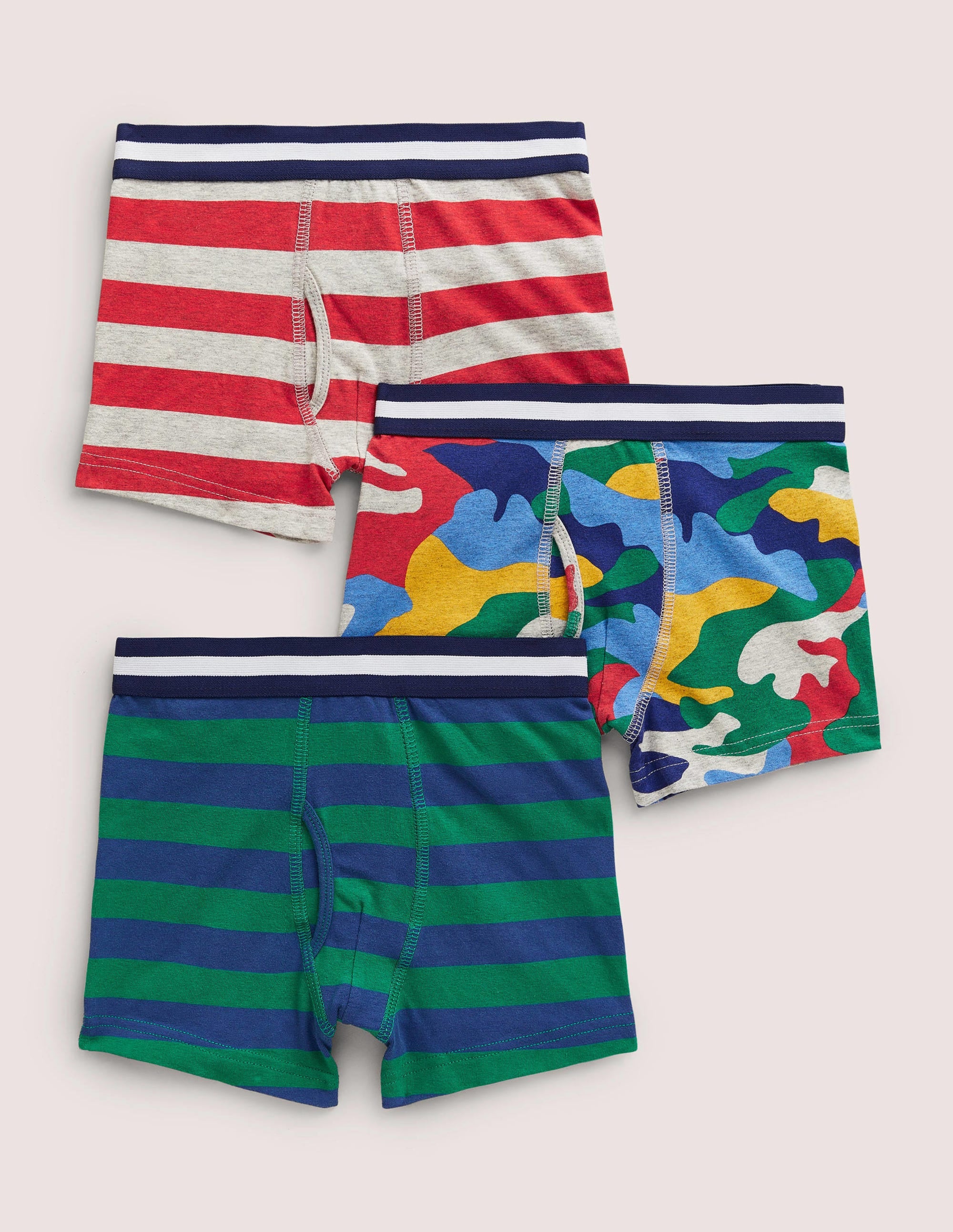 3 boxers en jersey-Camouflage multi - Image 1