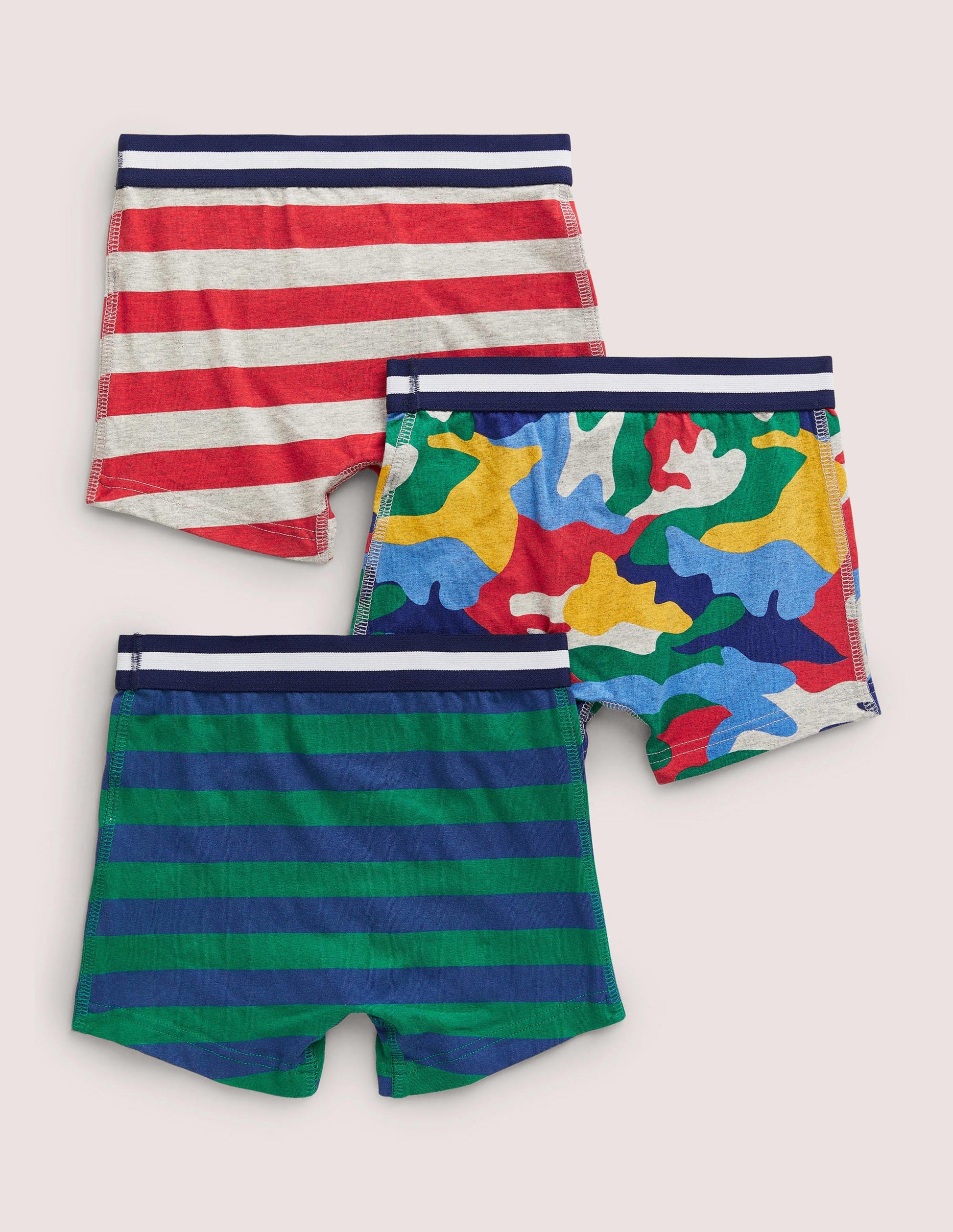 3 boxers en jersey-Camouflage multi-2
