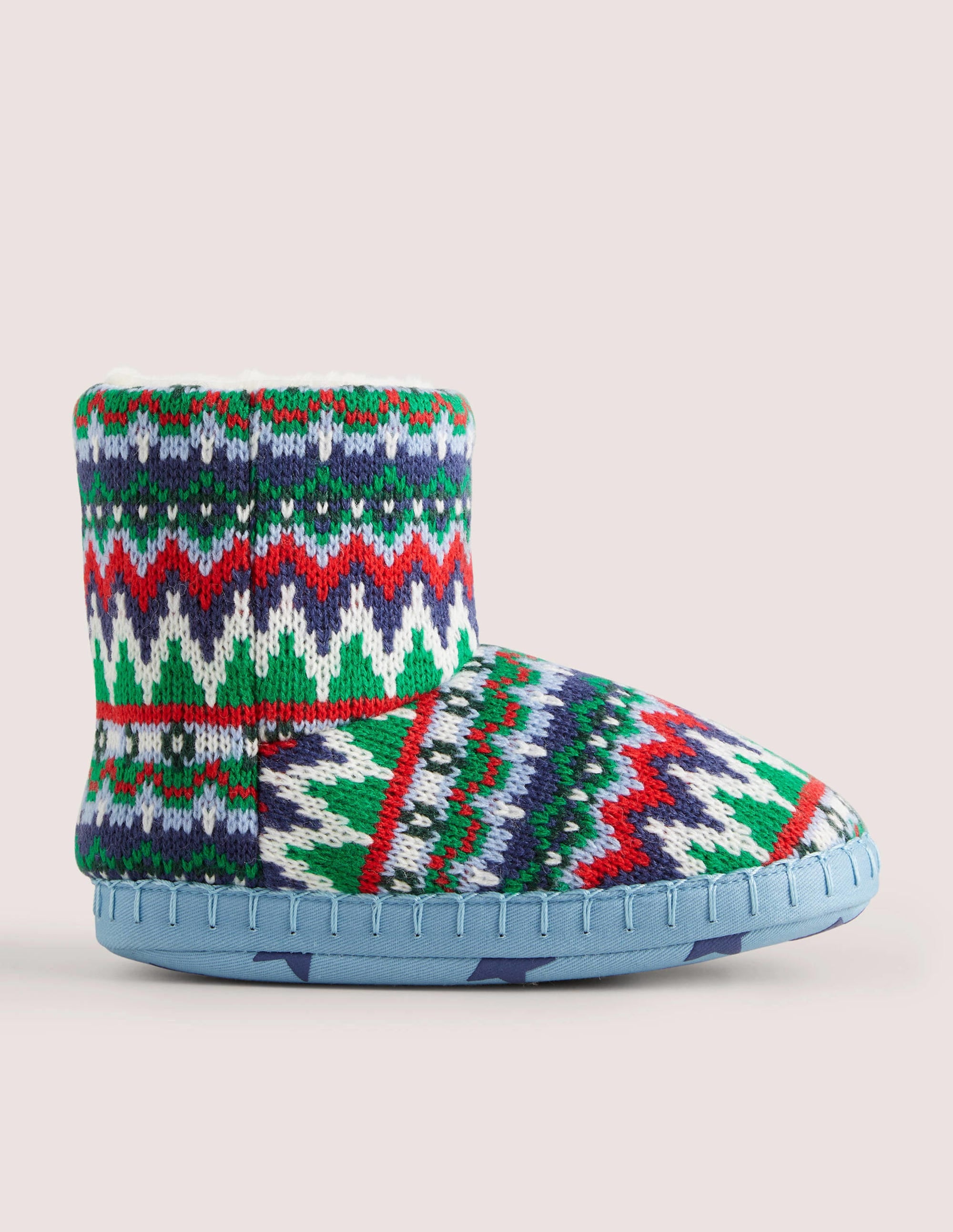 Hausschuhstiefel-Fair-Isle-Muster - Image 1