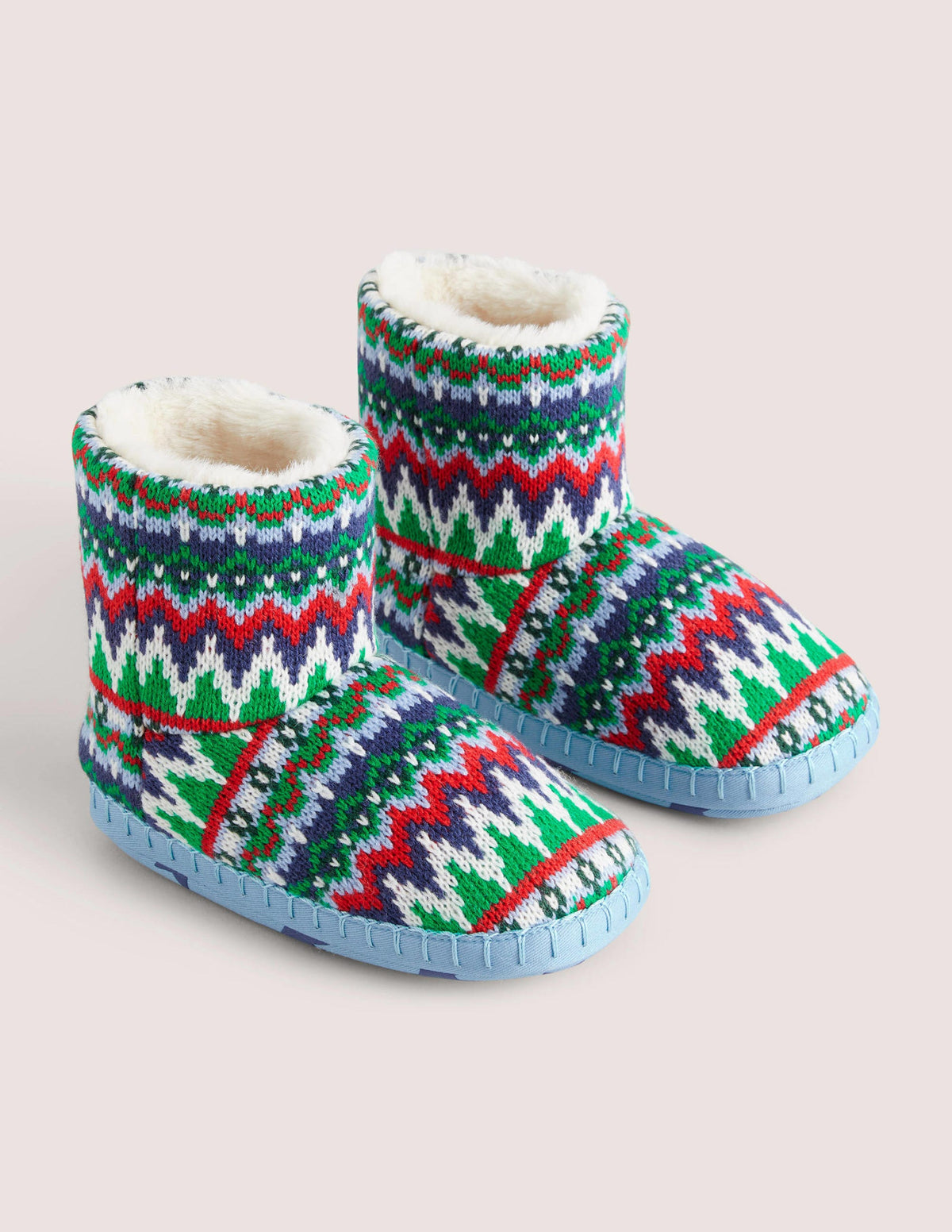Hausschuhstiefel-Fair-Isle-Muster - Image 2