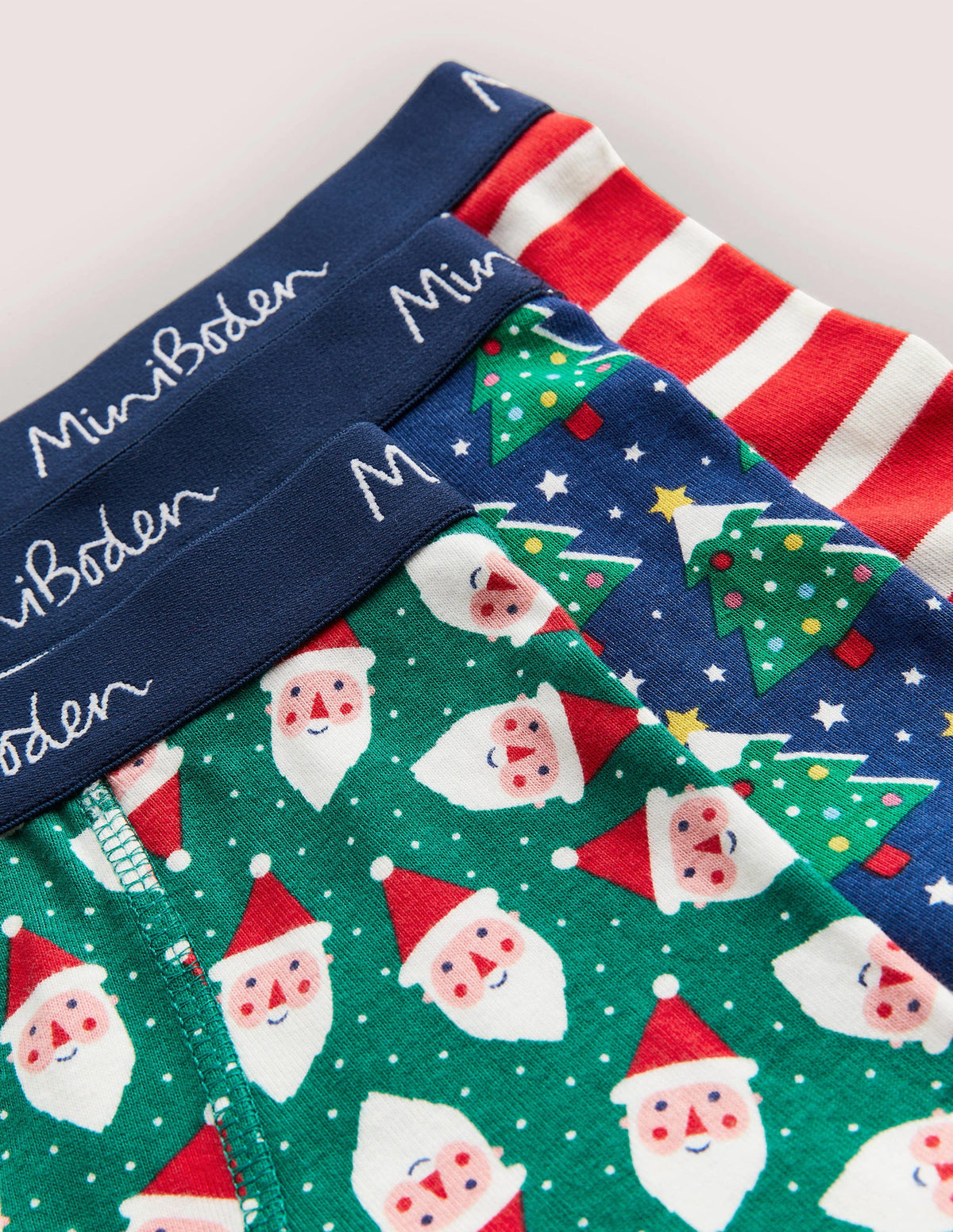 Weihnachtliche Boxershorts im 3er-Pack-Bunt - Image 3