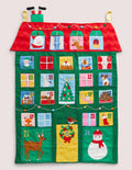 Green Heirloom Advent Calendar-Grün, Weihnachtsmotiv