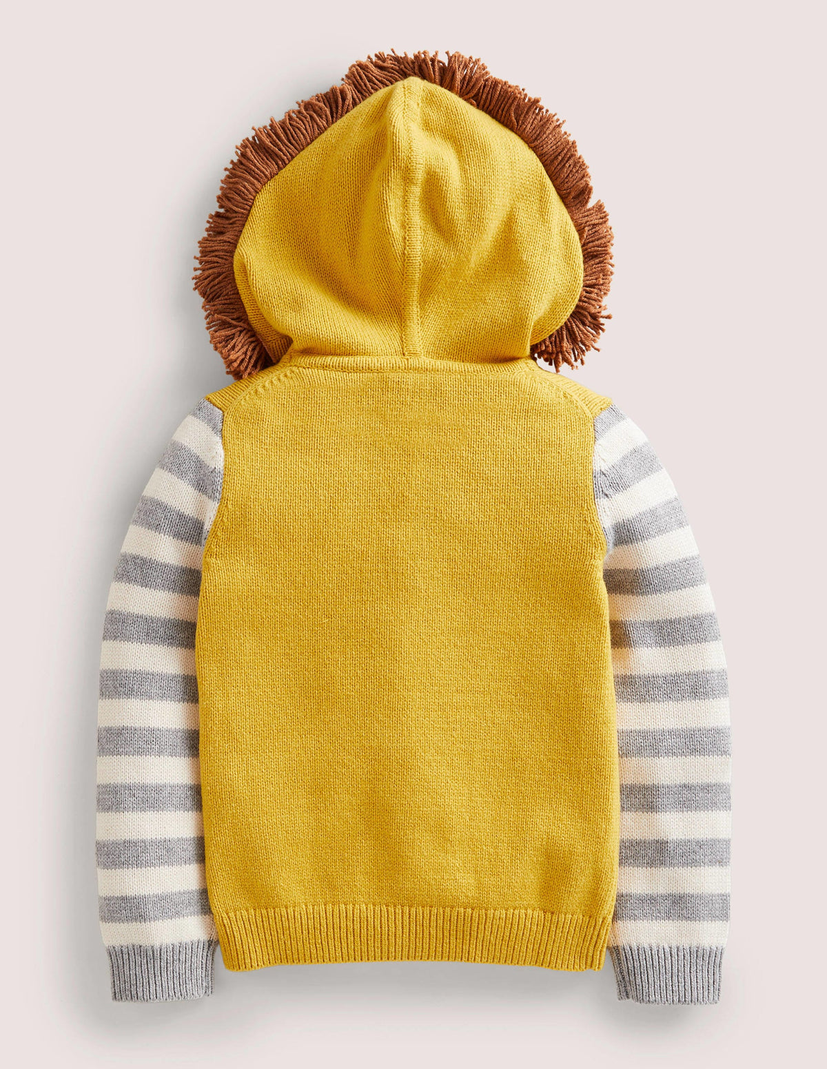 Sweat à capuche fantaisie motif lion-Lion jaune rayon de miel - Image 2