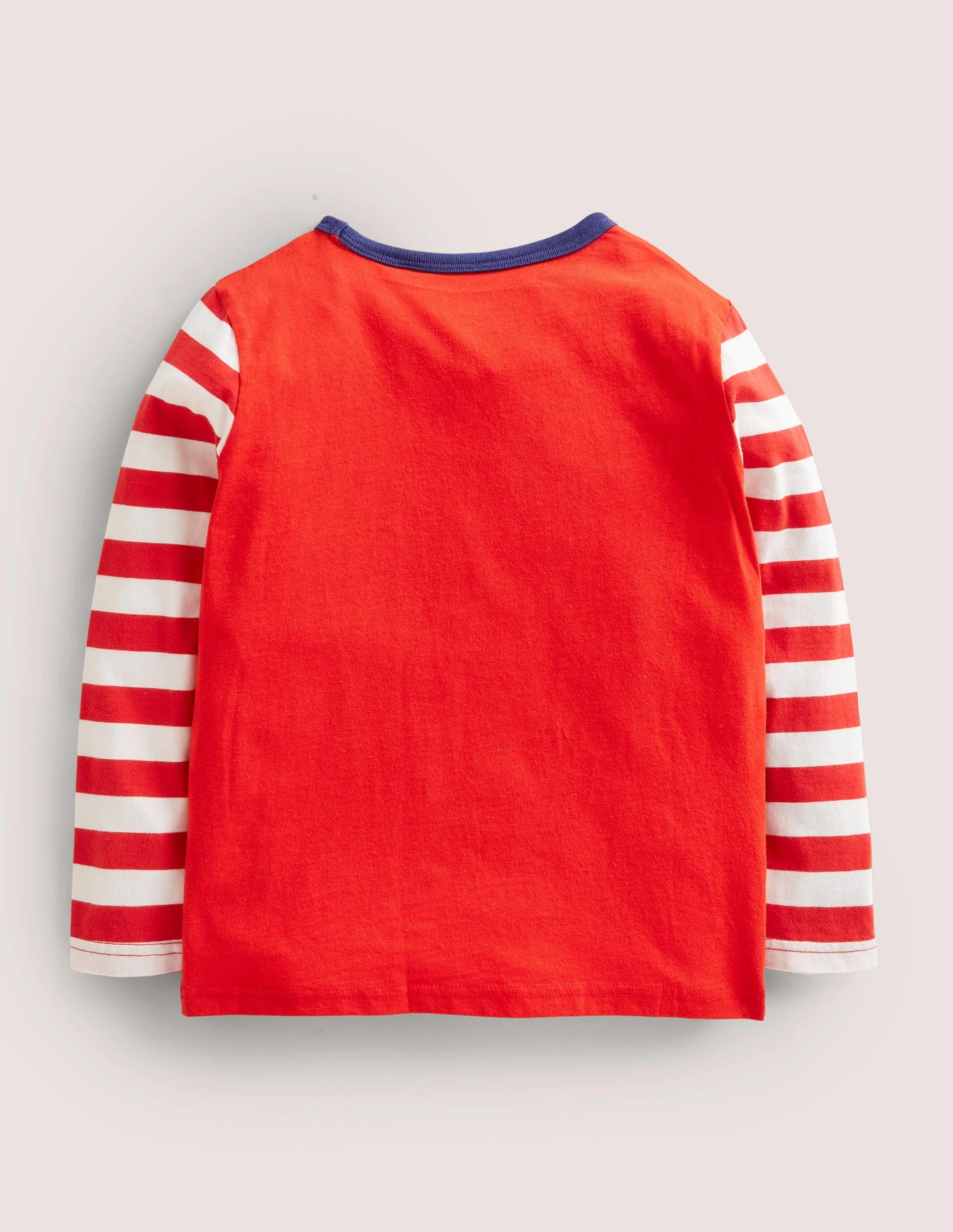 Appliqué Festive T-shirt-Fire Red Tree - Image 2
