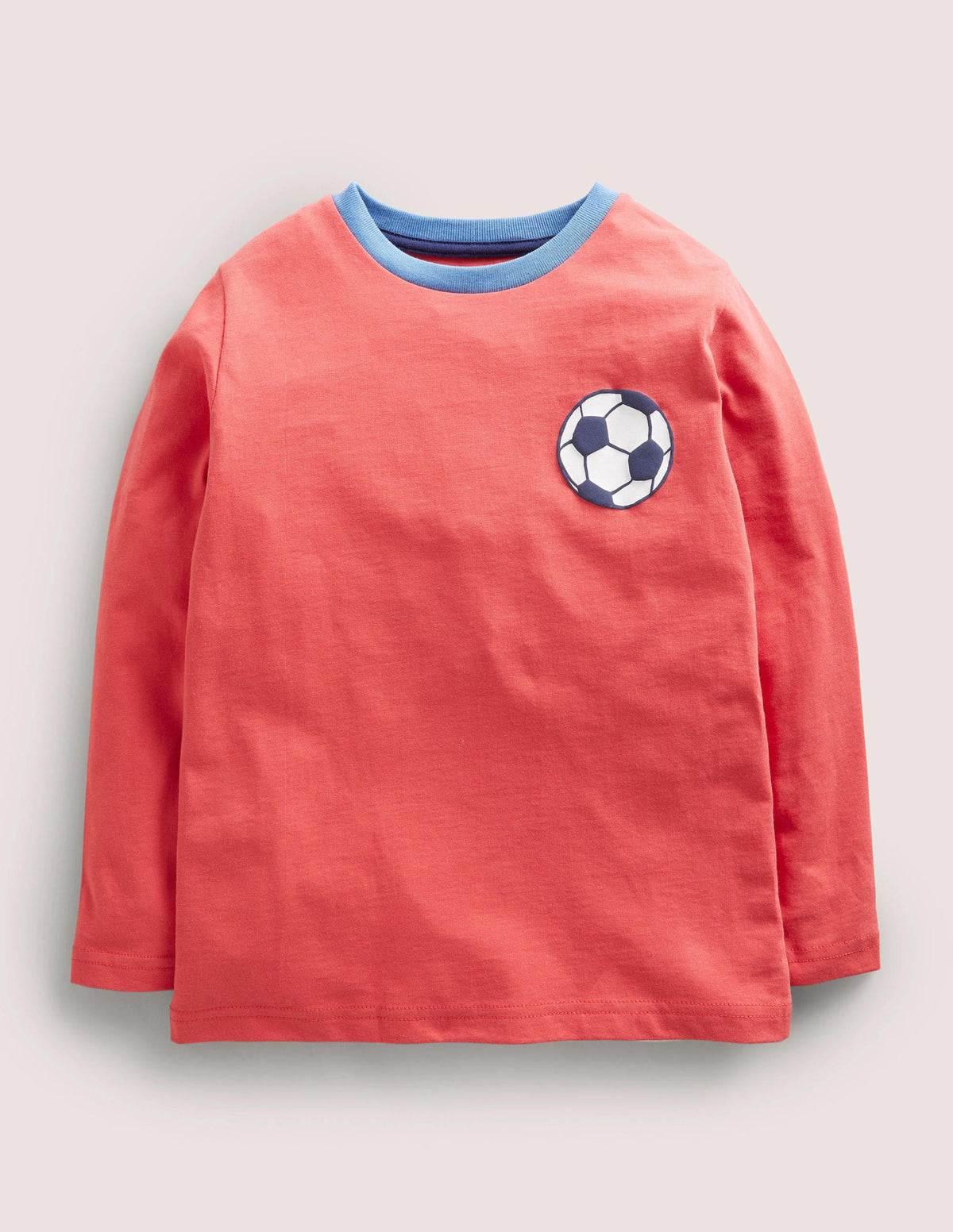 T-shirt de football-Rouge tomate cerise - Image 1