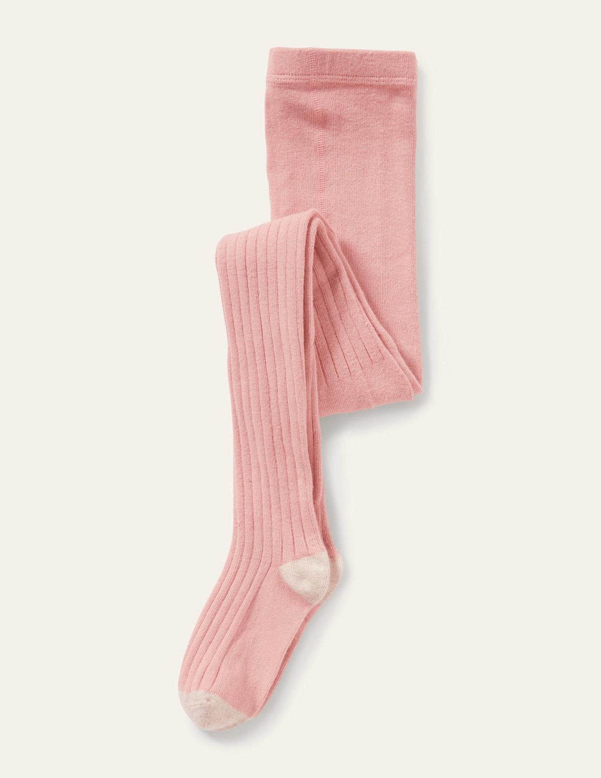 Rippenstrumpfhose-Kreiderosa - Image 1
