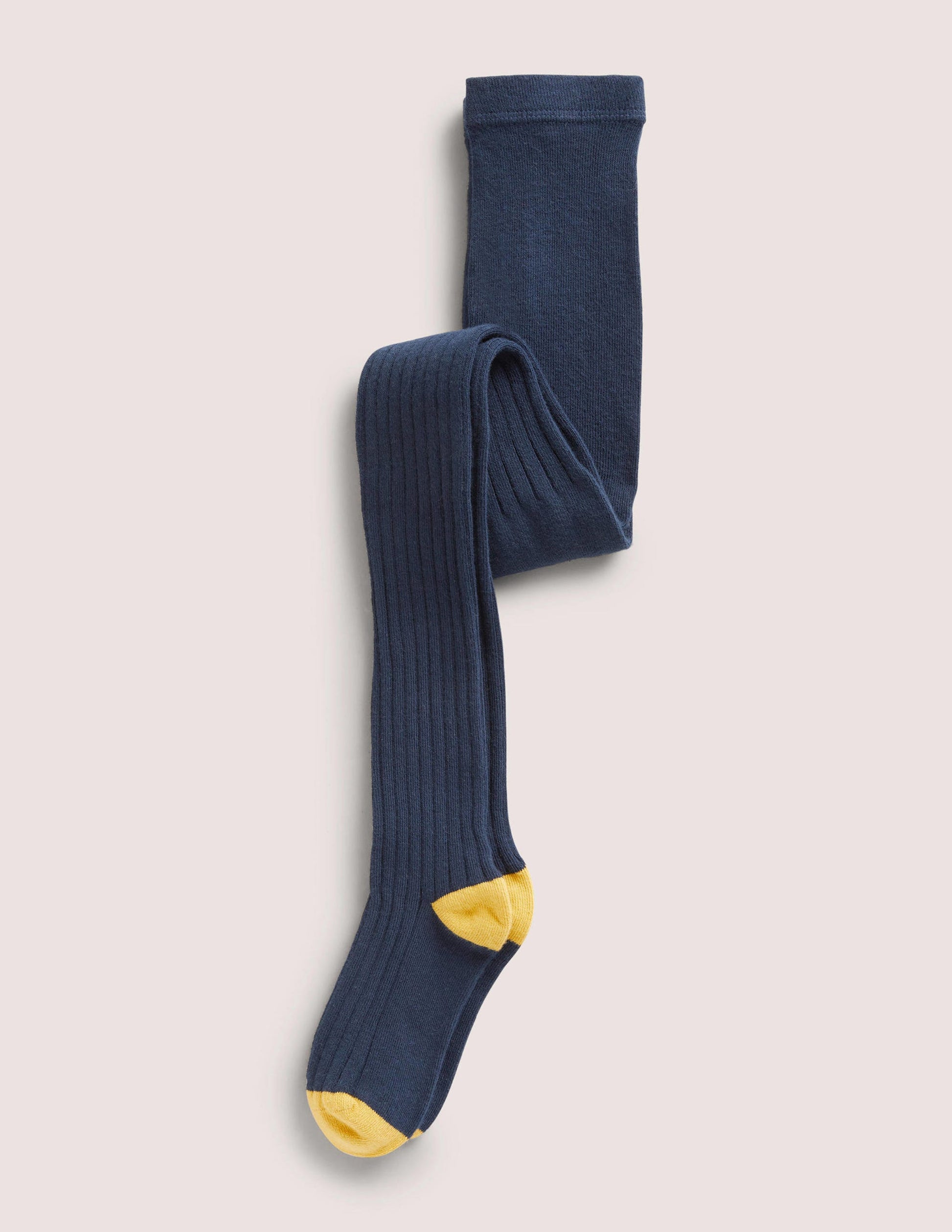 Rippenstrumpfhose-Marineblau-1