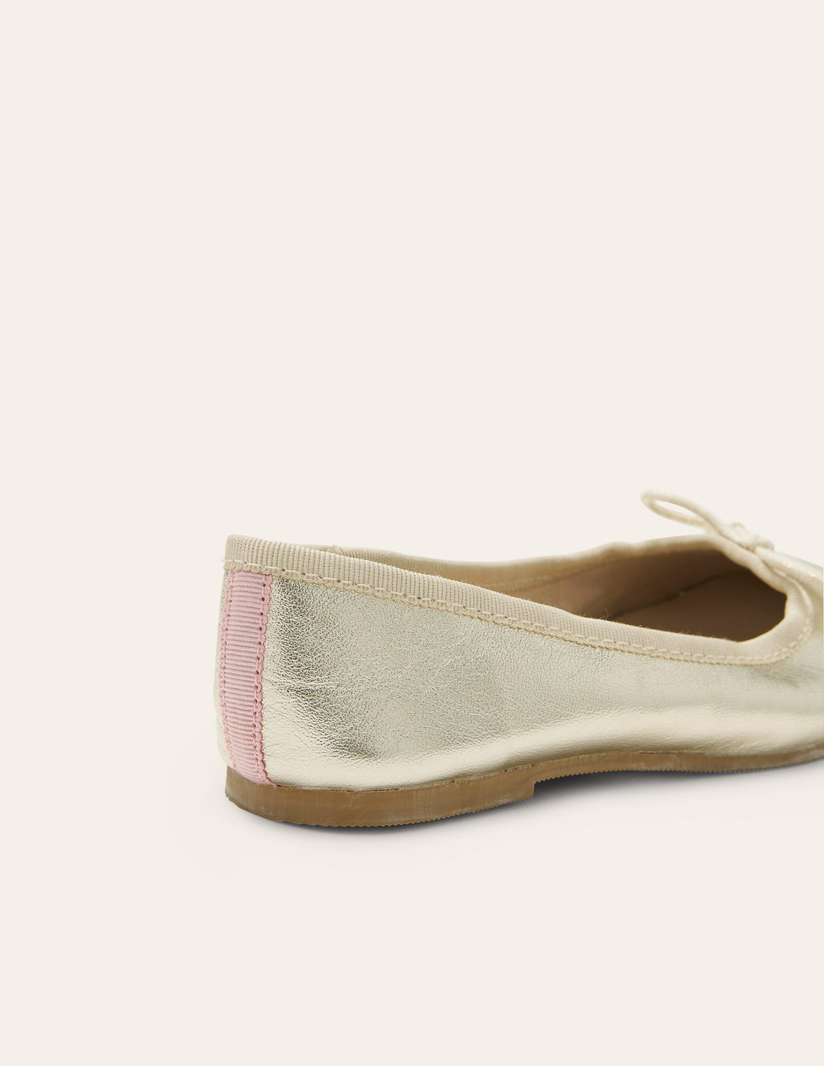 Ballerinas-Goldglitzer, Leder - Image 3