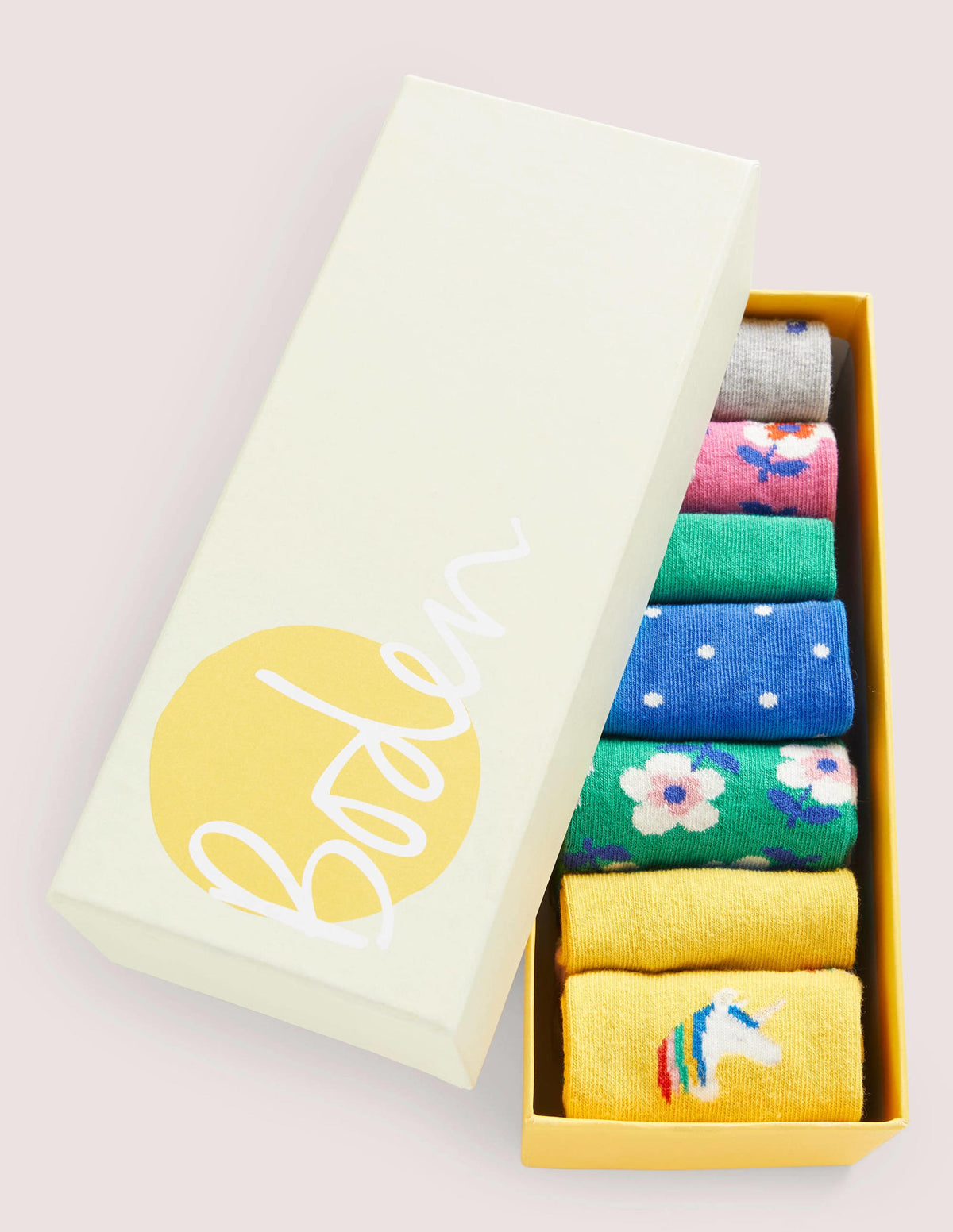 Socken im 7er-Pack-Einhorn - Image 3