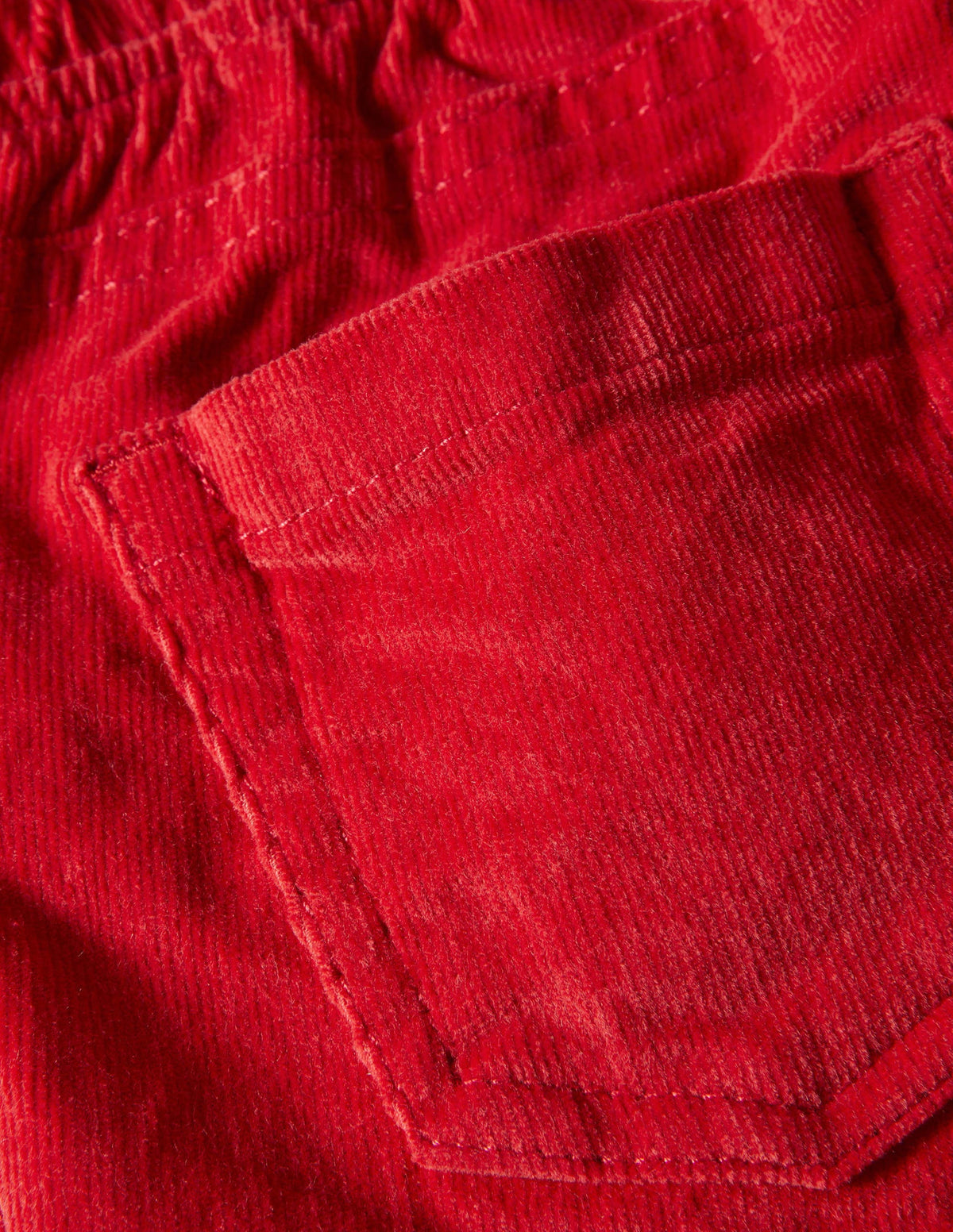 Legging en velours côtelé-Rouge tarte aux fraises-3