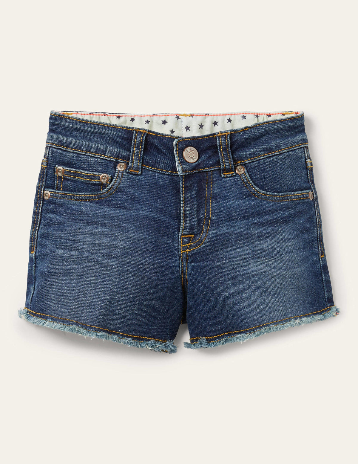 Denim-Shorts-Mittleres Vintageblau-1
